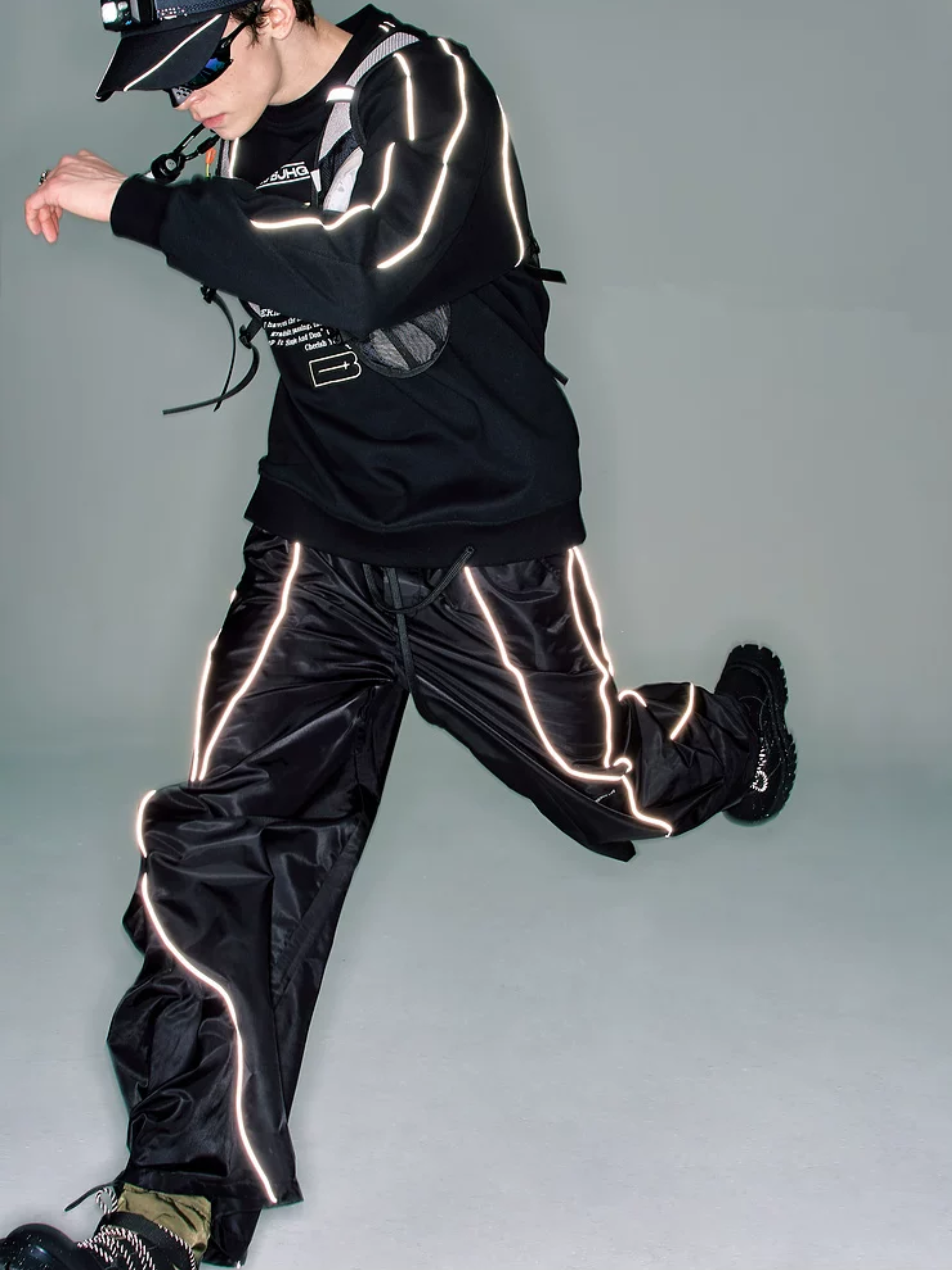 MesaFlow - Unisex Water-Repellent Lightweight Reflective Stripe Pants