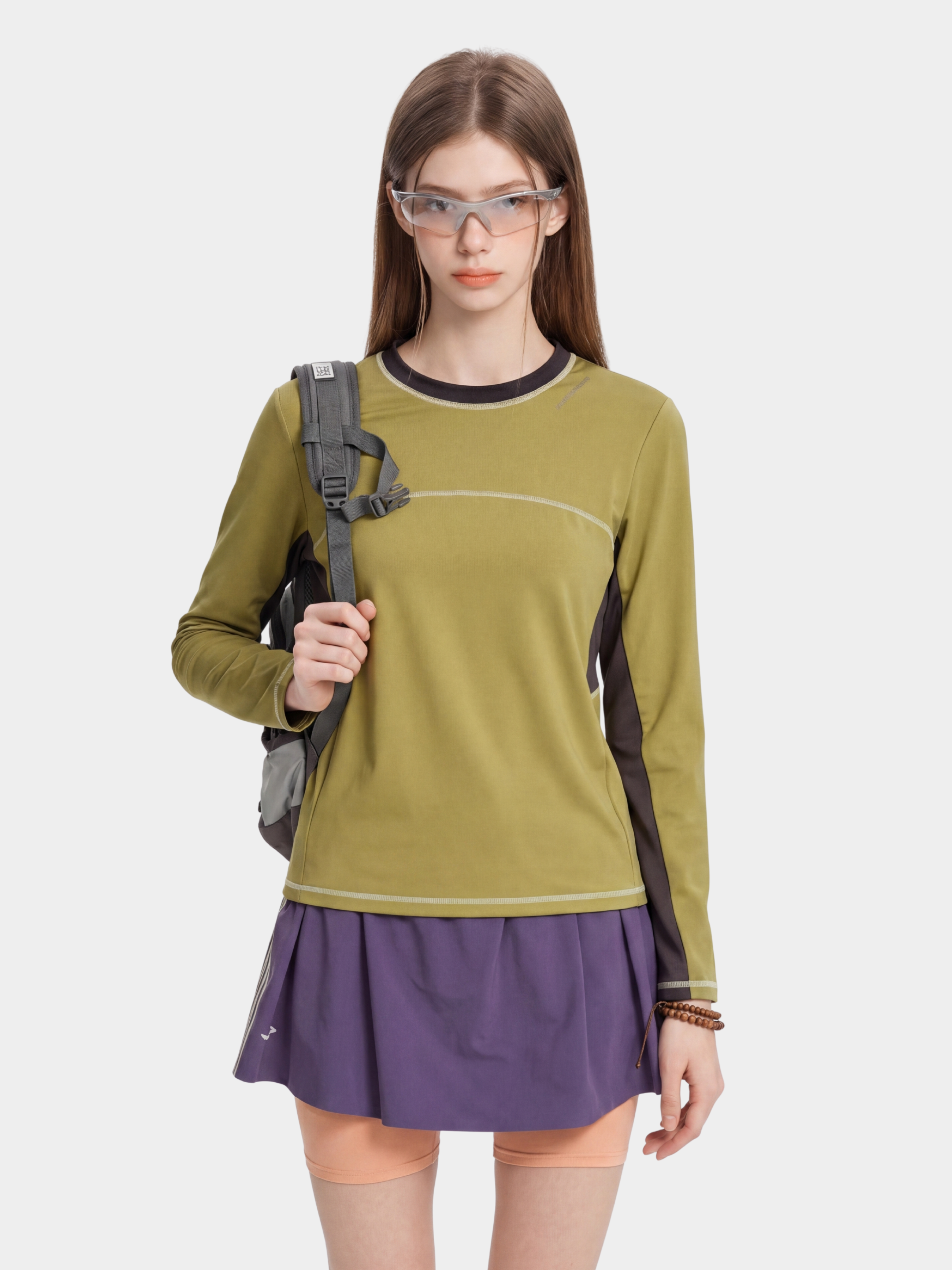 WildTent - Women's Contrast Stitch Quick-Dry Long Sleeve T-Shirt