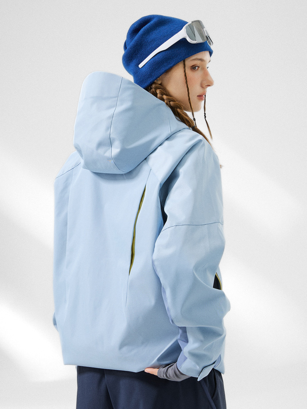 Ashrun - Unisex 8000mm Waterproof Reflective Shell Jacket