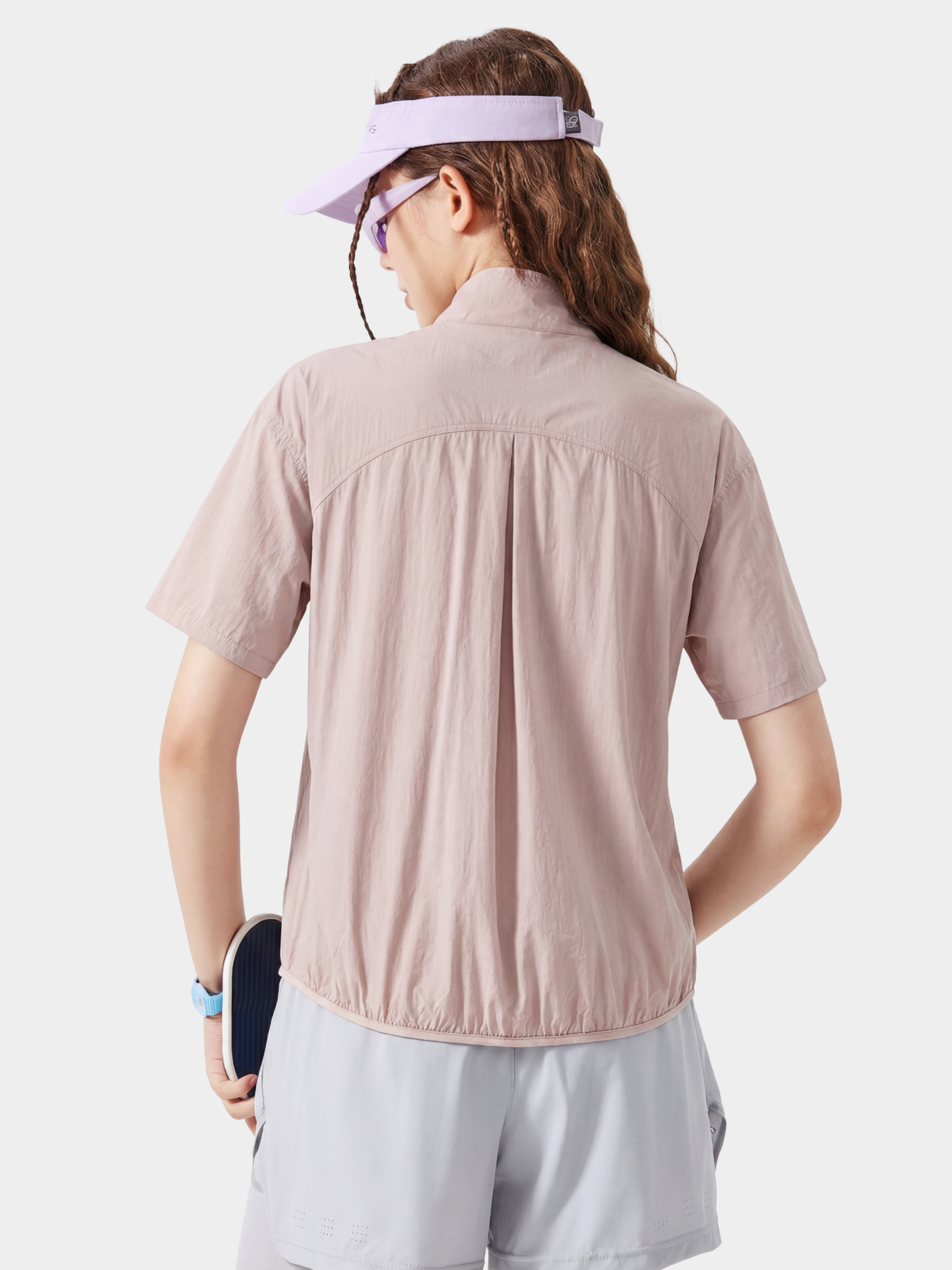 IronRidge - UPF50+ Lightweight Half-Zip Stand Collar Quick-Dry T-Shirt