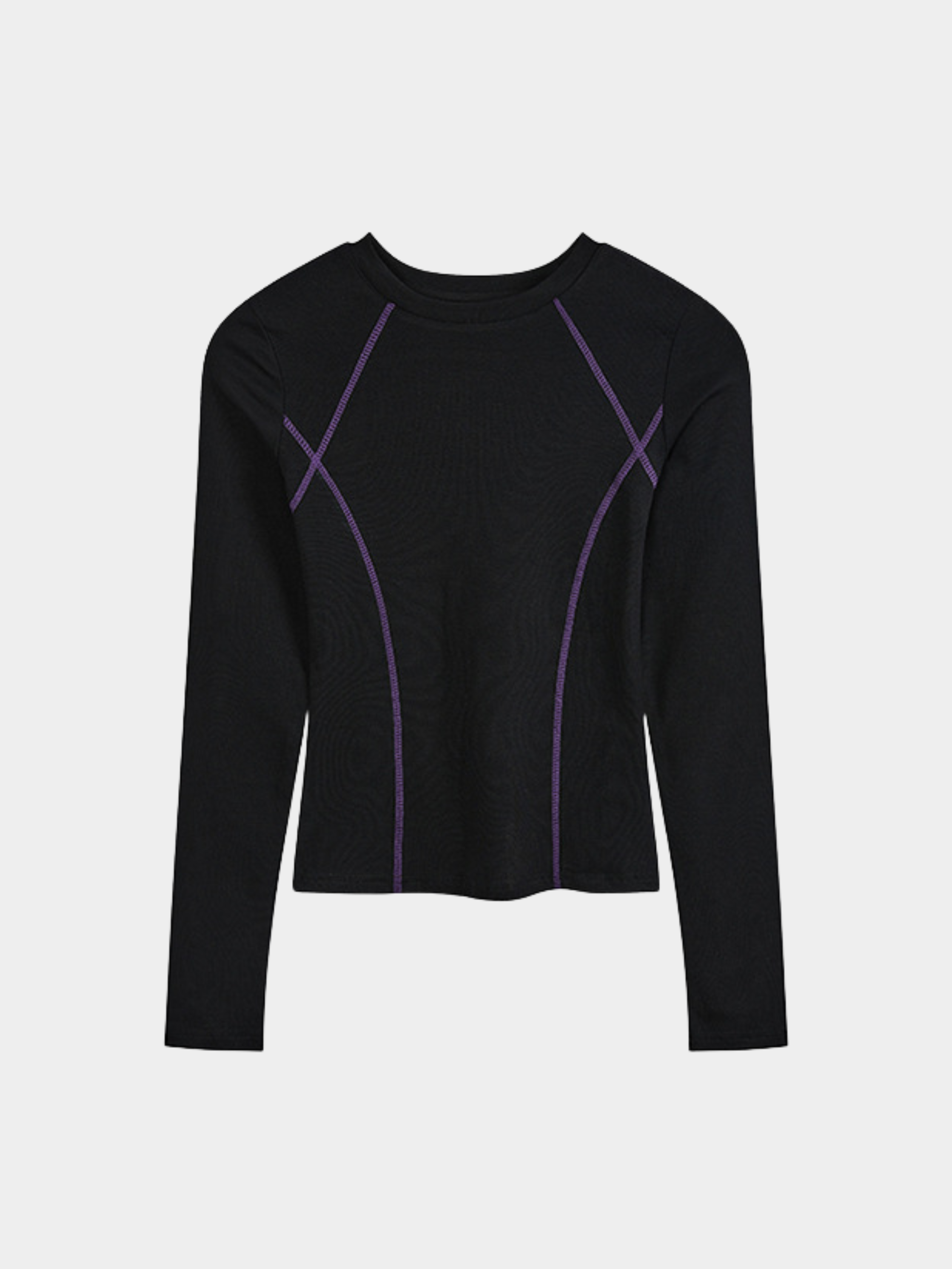 Darkrun - Women's Slim Fit Cropped Long Sleeve T-Shirt