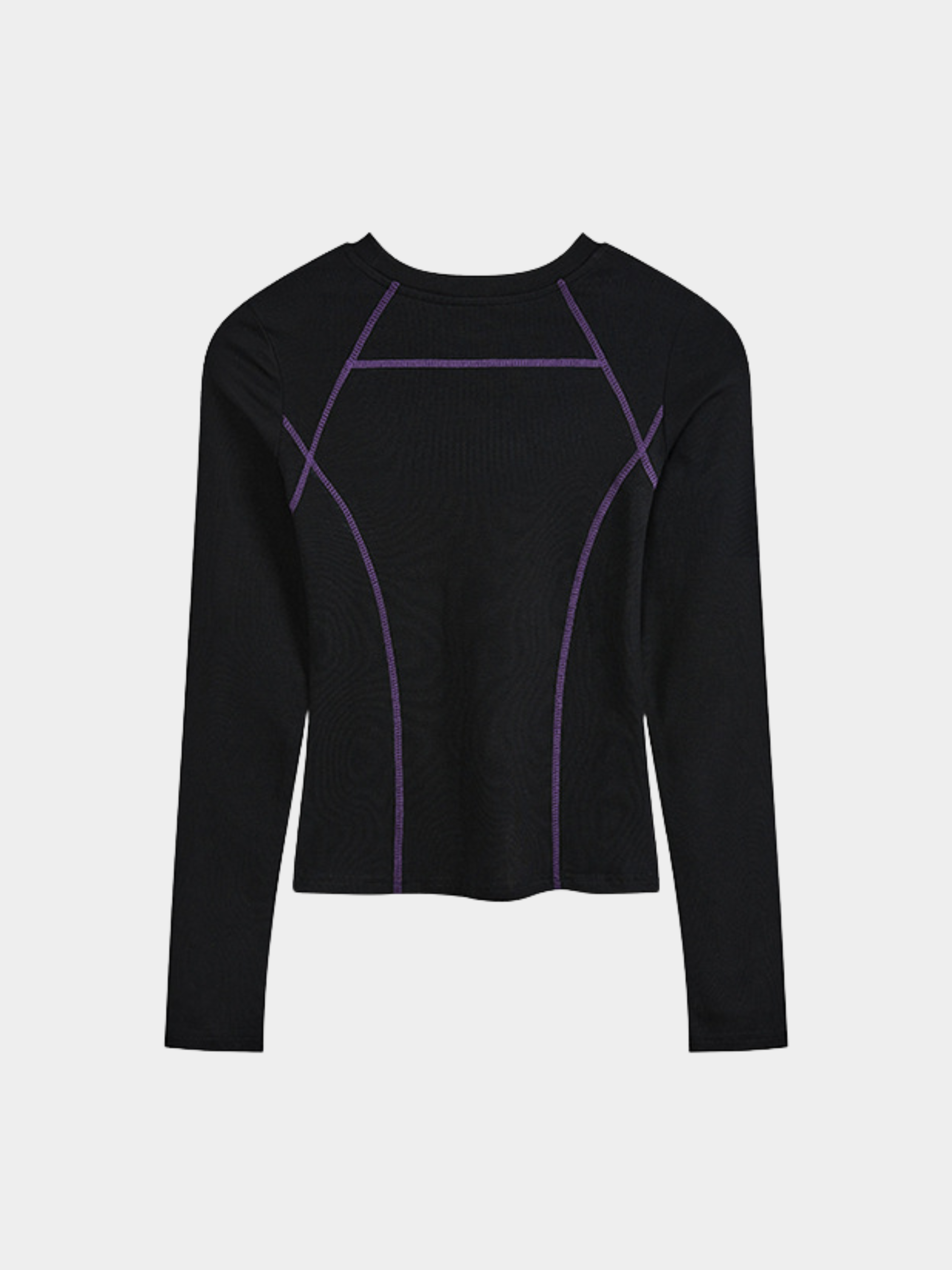 Darkrun - Women's Slim Fit Cropped Long Sleeve T-Shirt