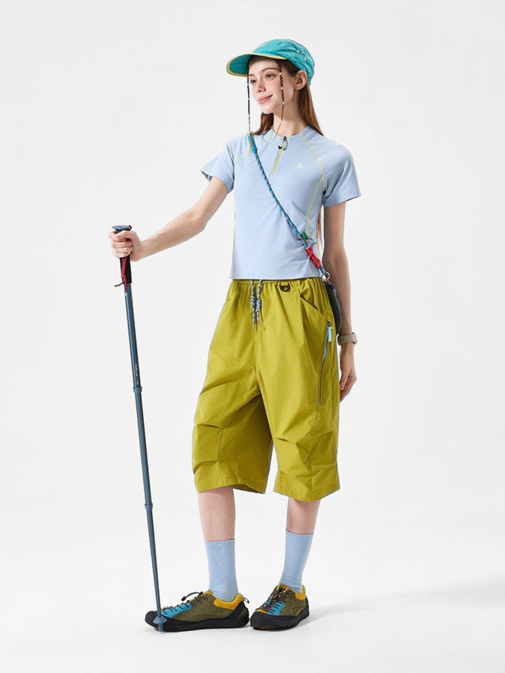 DewDash - Water-Repellent Wrinkle Utility Shell Shorts