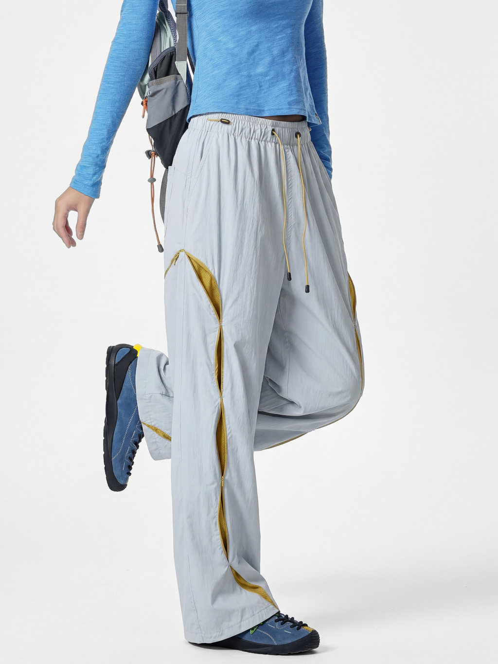 AlpineValley - UV-Resistant Water-Repellent Colorblock Cargo Pants
