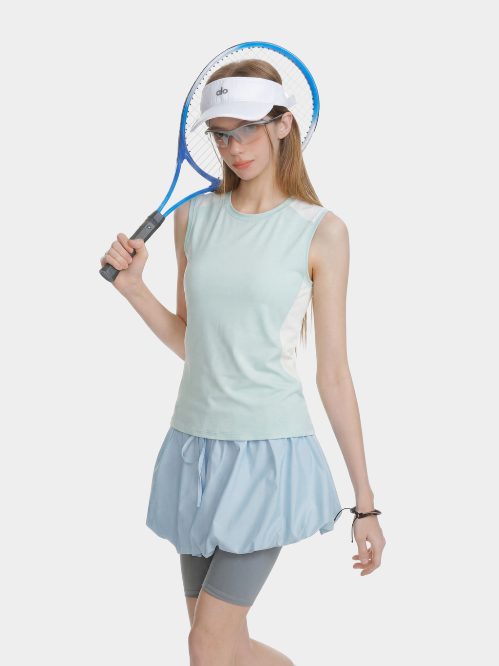 Ashvision - Women's Cooling Mesh Quick-Dry Performance Tank Top