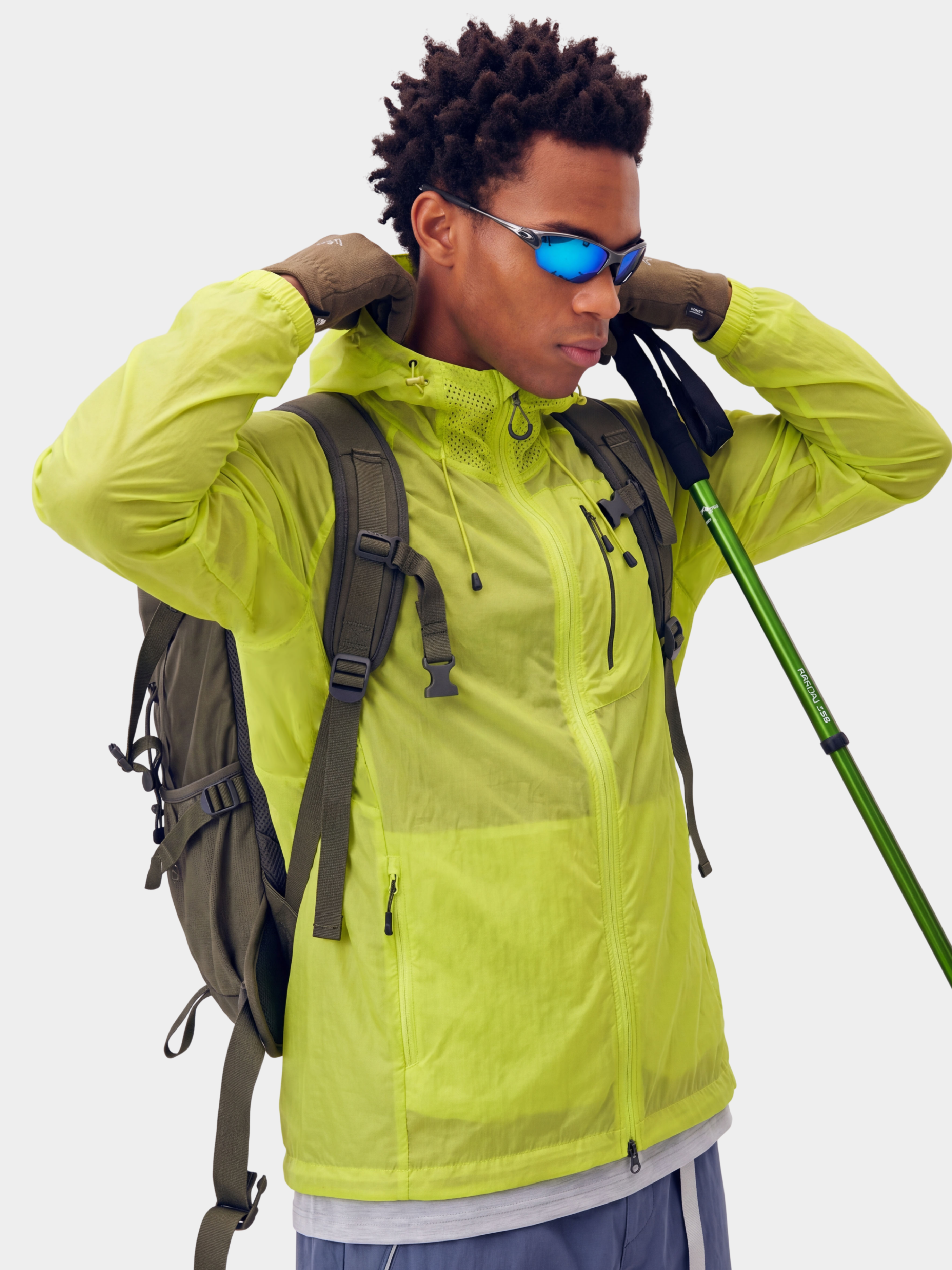 Cyclone - Unisex UPF50+ 7A Antibacterial Yarn Sun Protection Jacket