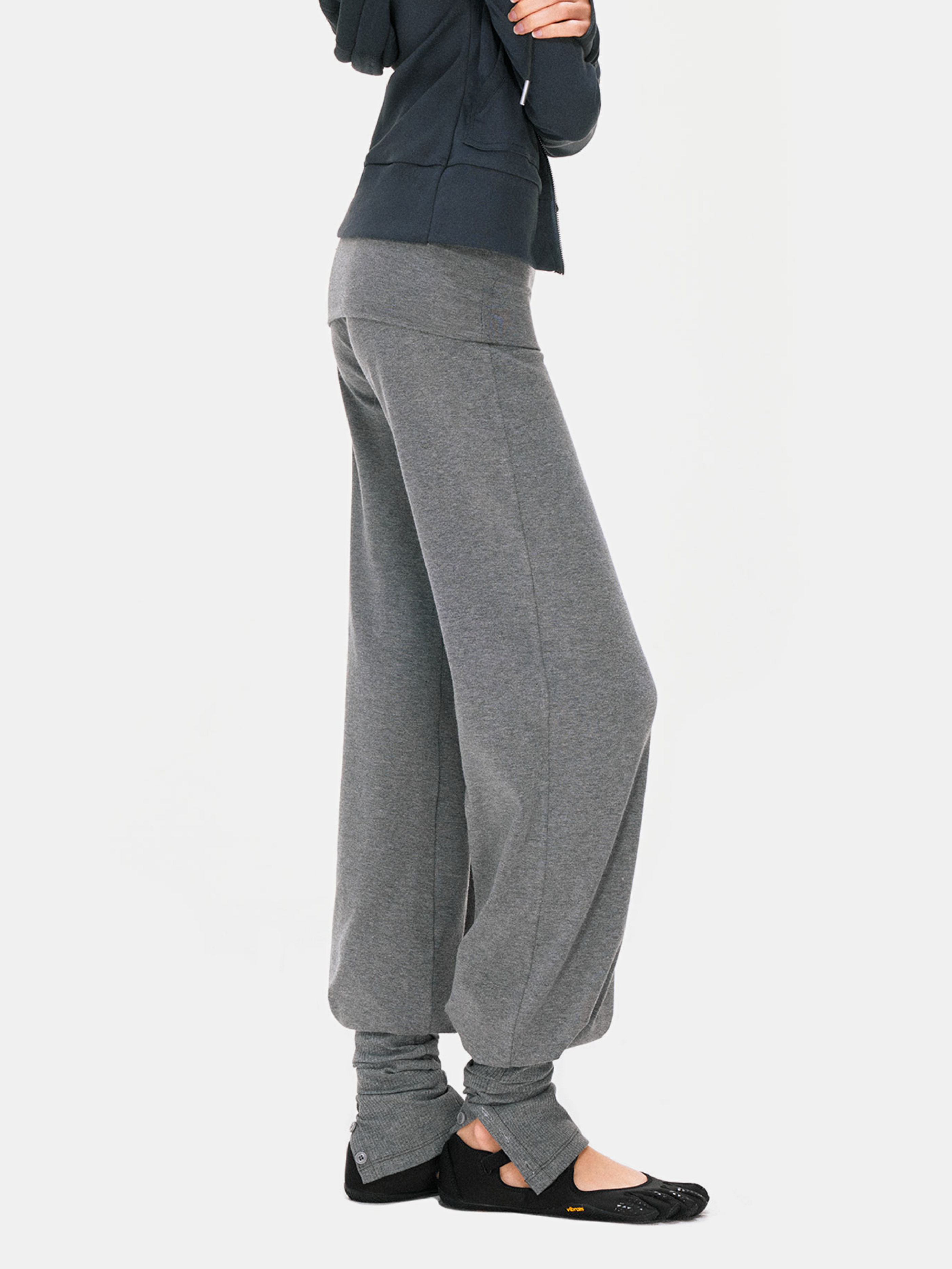 Hallowbrook - Women's Detachable Sock-Cuff Convertible Sweatpants