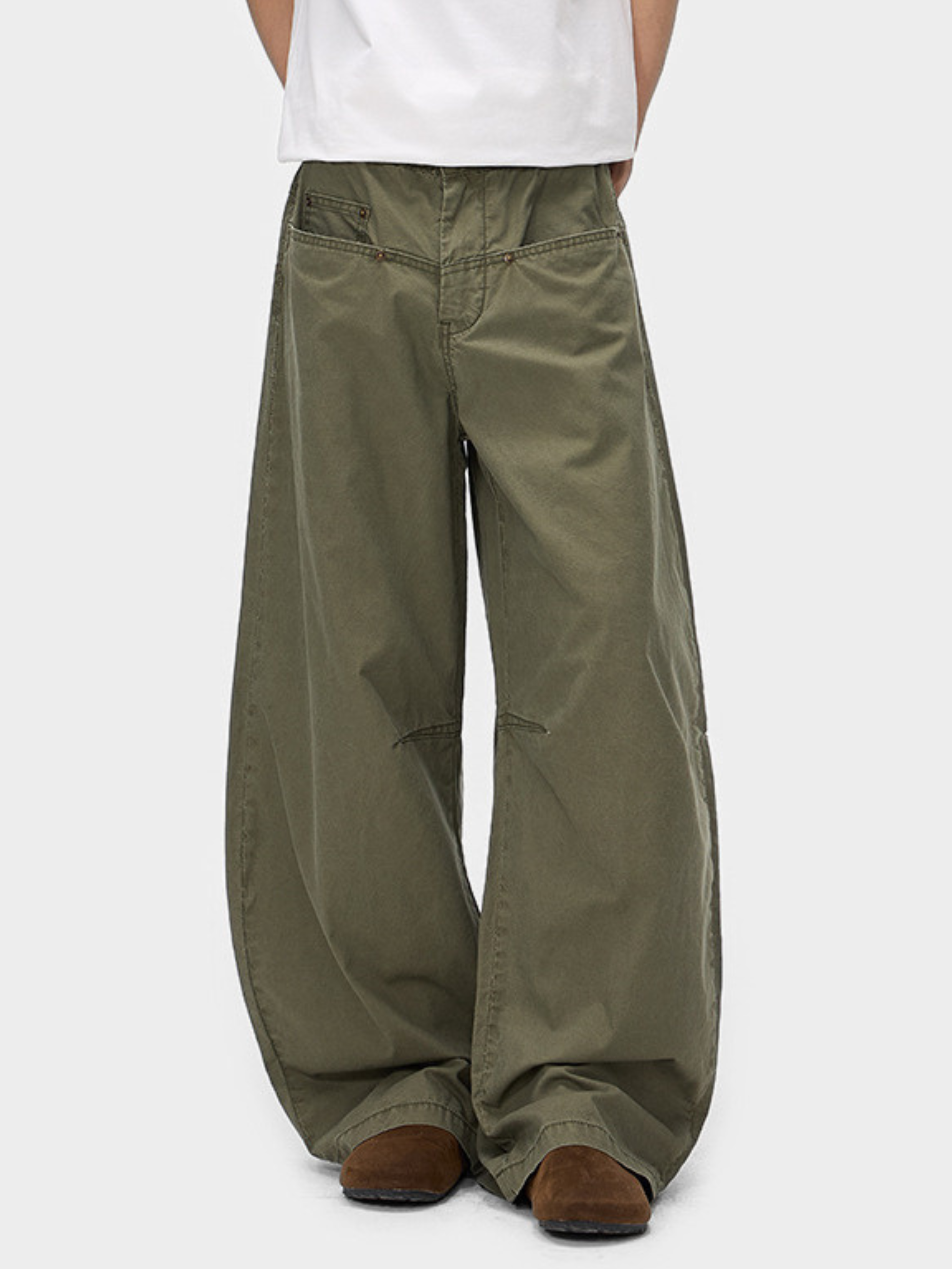 Morax - Men's Lightweight Breathable Curved-Leg Cotton Pants