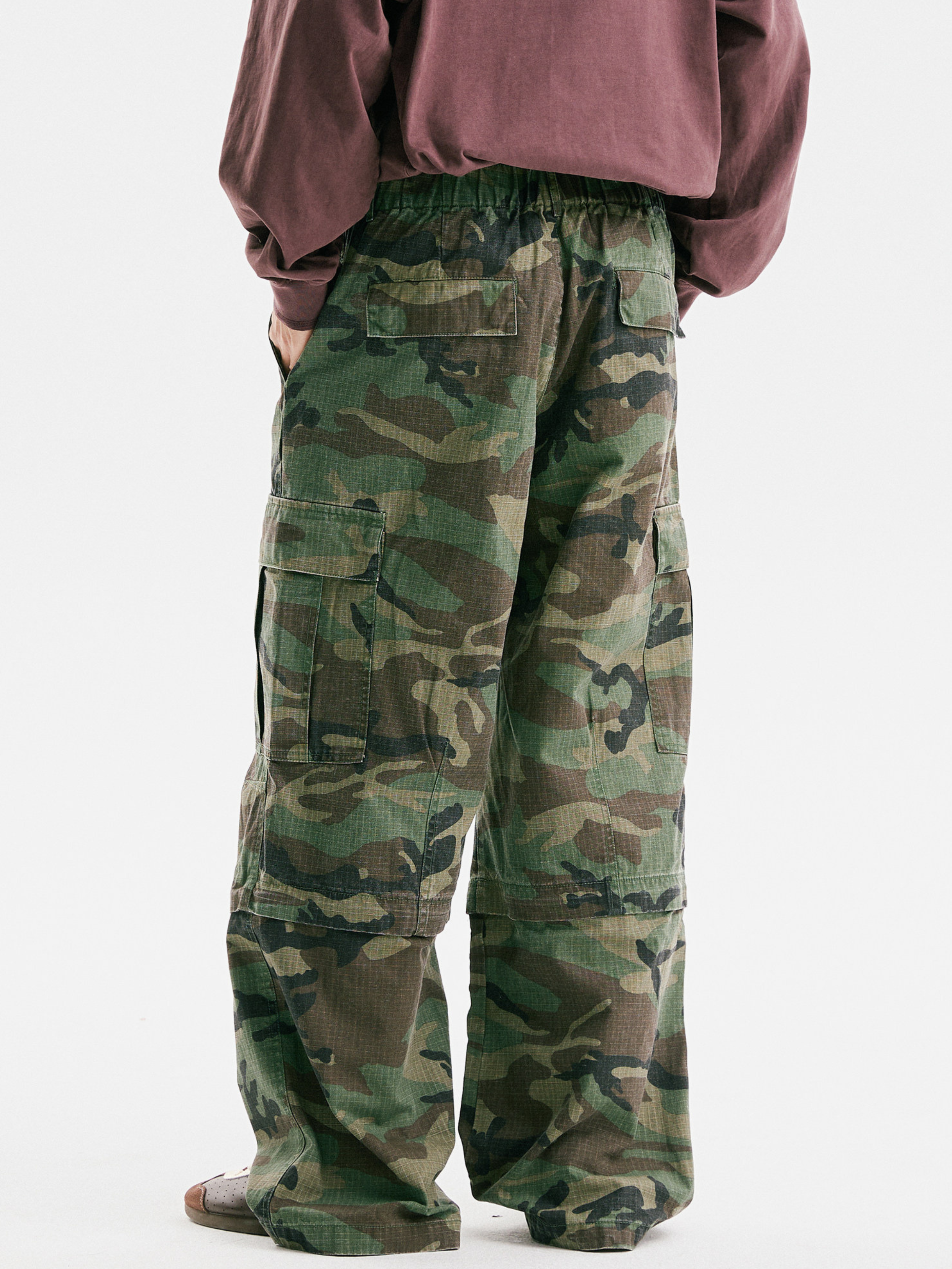 OwlRidge - Men's Convertible Camo Cargo Pants
