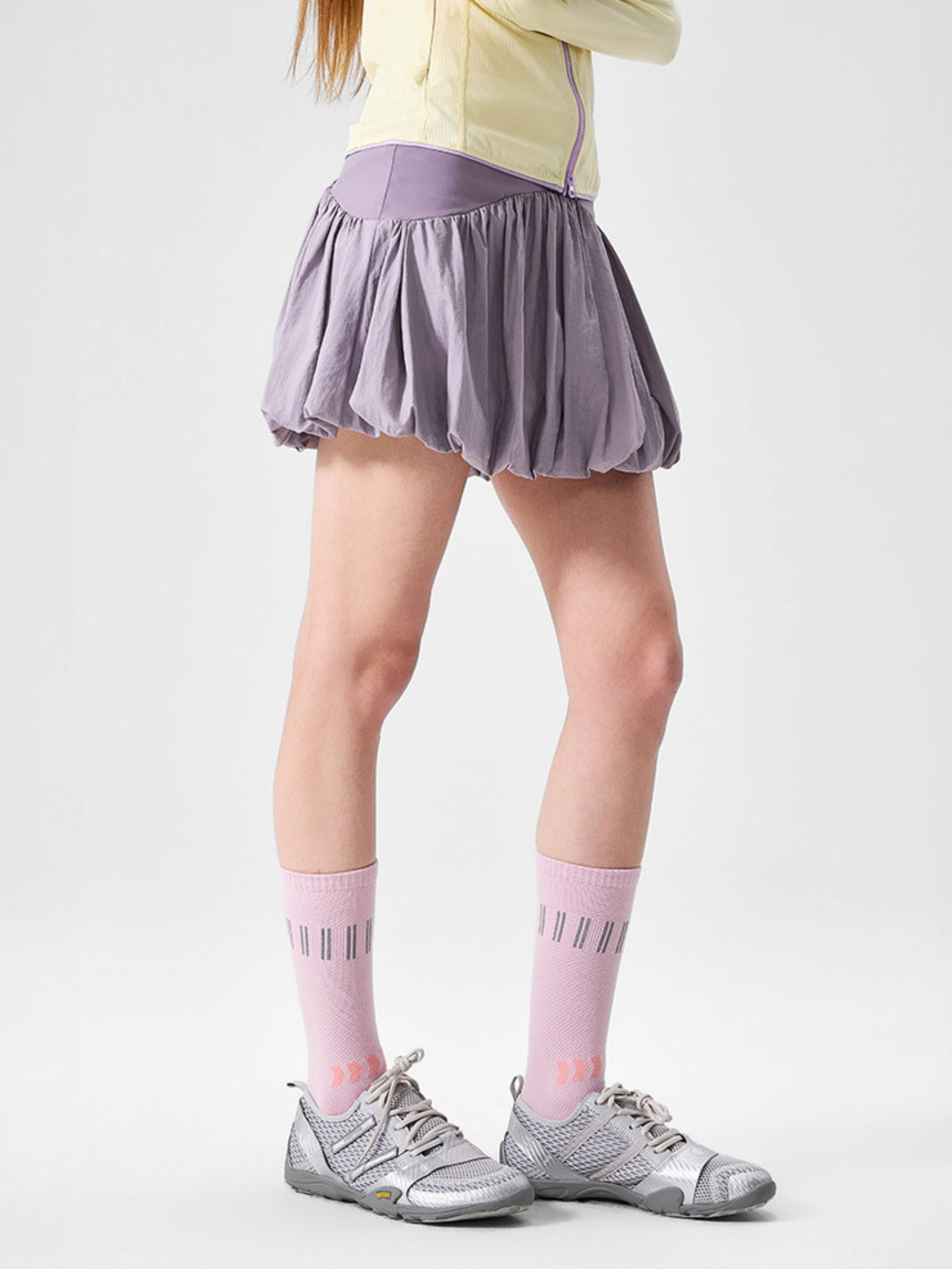 FoldFlat - Women's Lightweight 2-in-1 High-Waist Safety Skirt