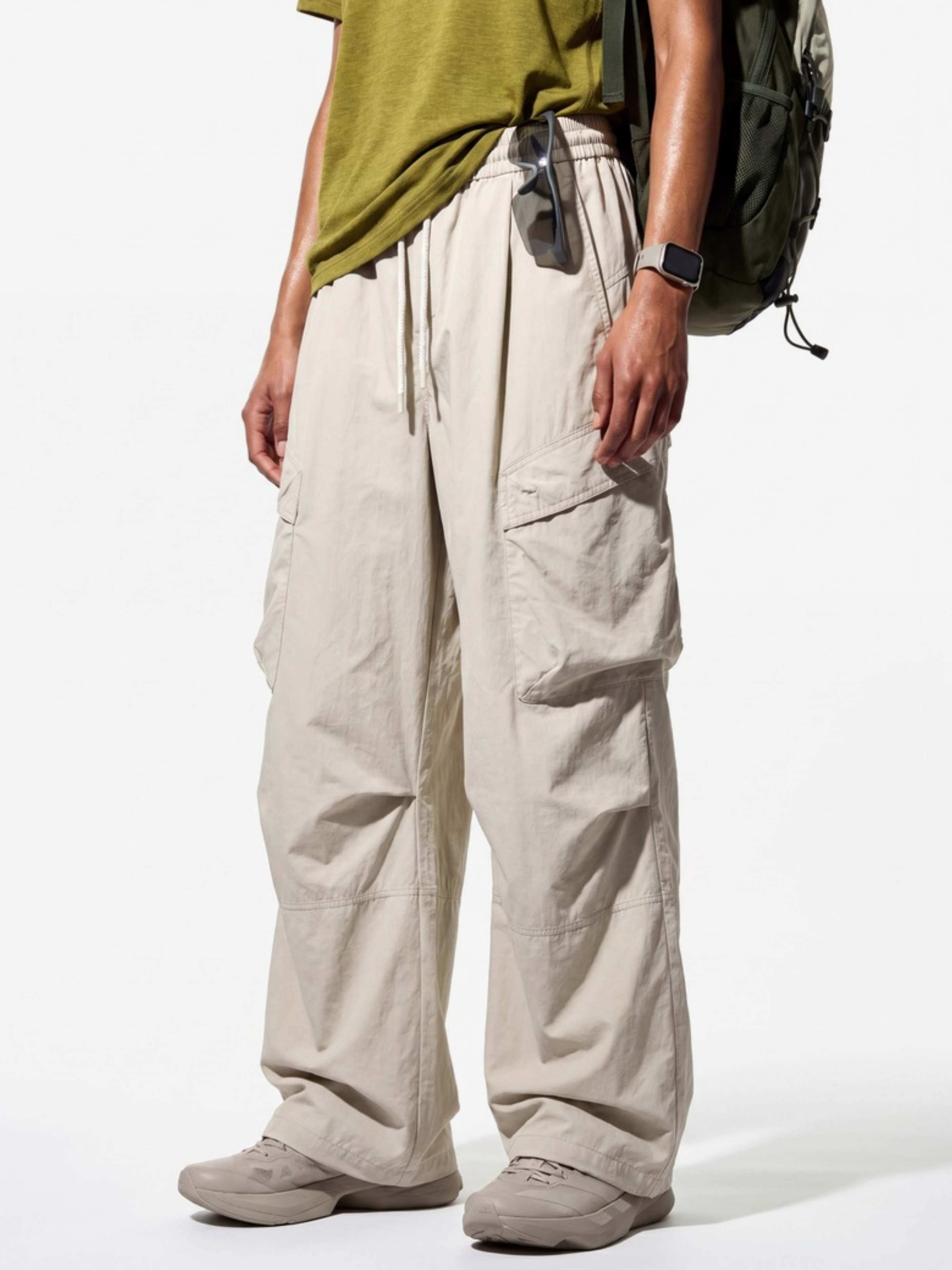 Treeline - Large Pocket Quick-Dry Curved-Leg Pants