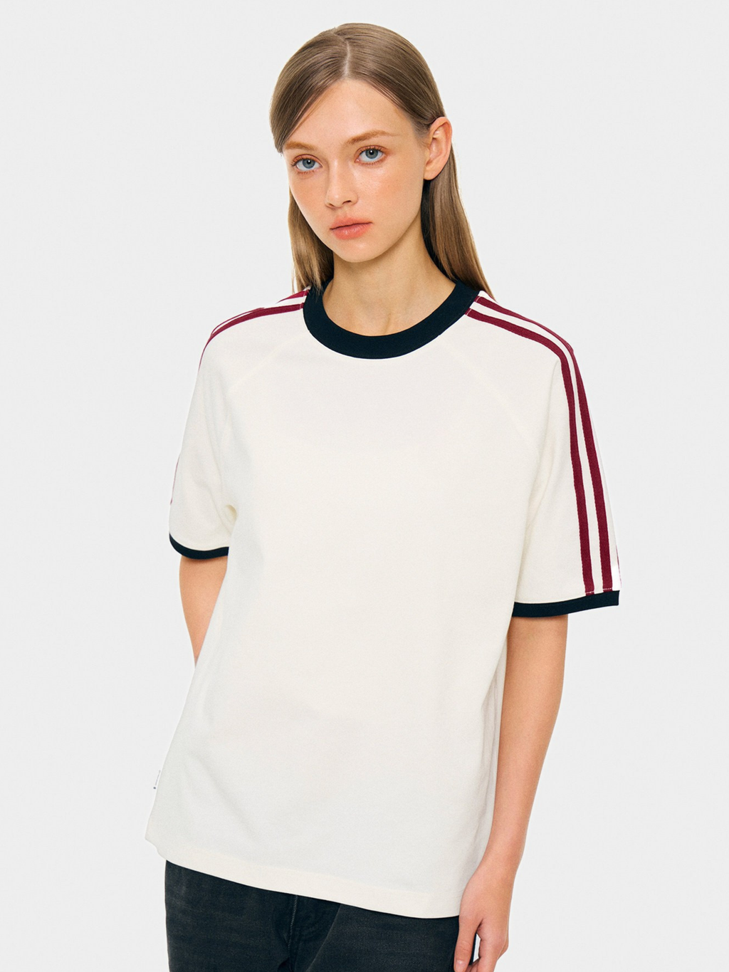 Dusttrail - Colorblock Cooling Striped Quick-Dry T-Shirt