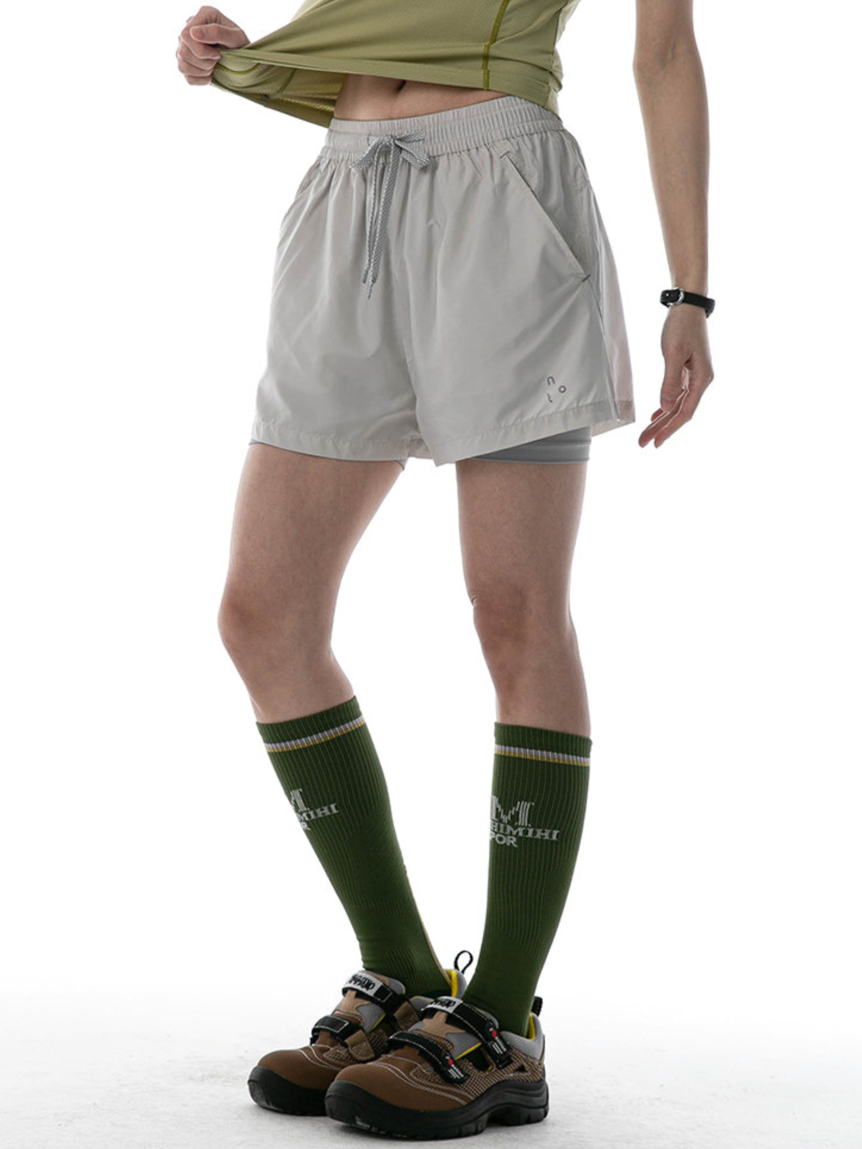 DryKit - Women's Double-Layer Quick-Dry Sports Shorts