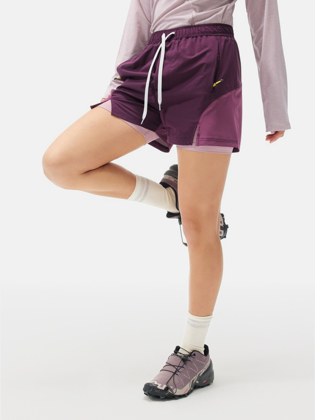 AlpGear - Quick-Dry 2-in-1 Anti-Exposure Athletic Shorts