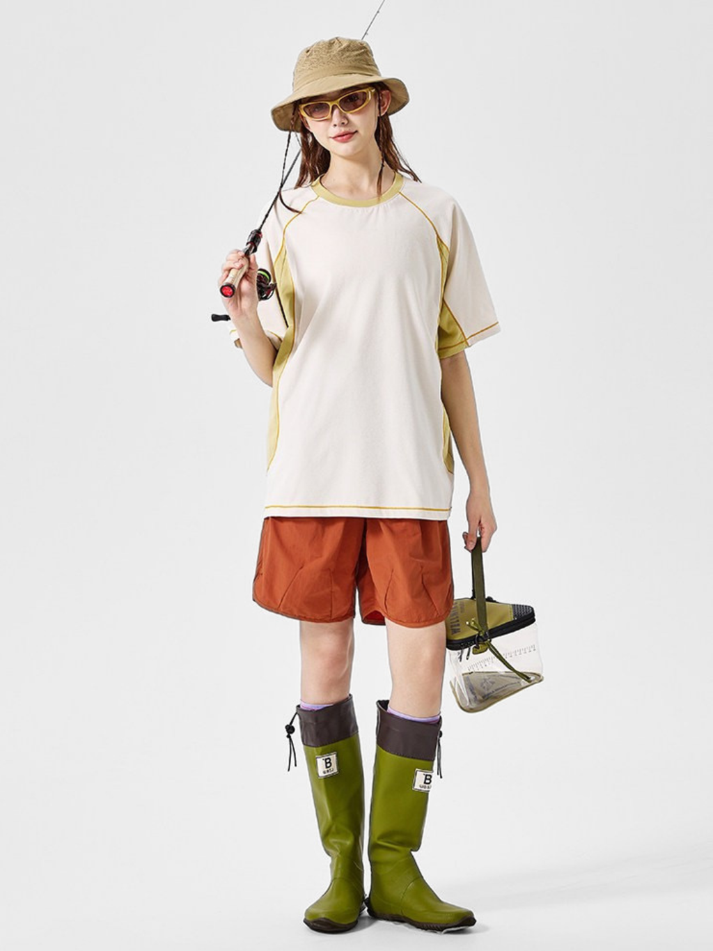 LightStep - Lightweight Quick-Dry Colorblock Performance T-Shirt