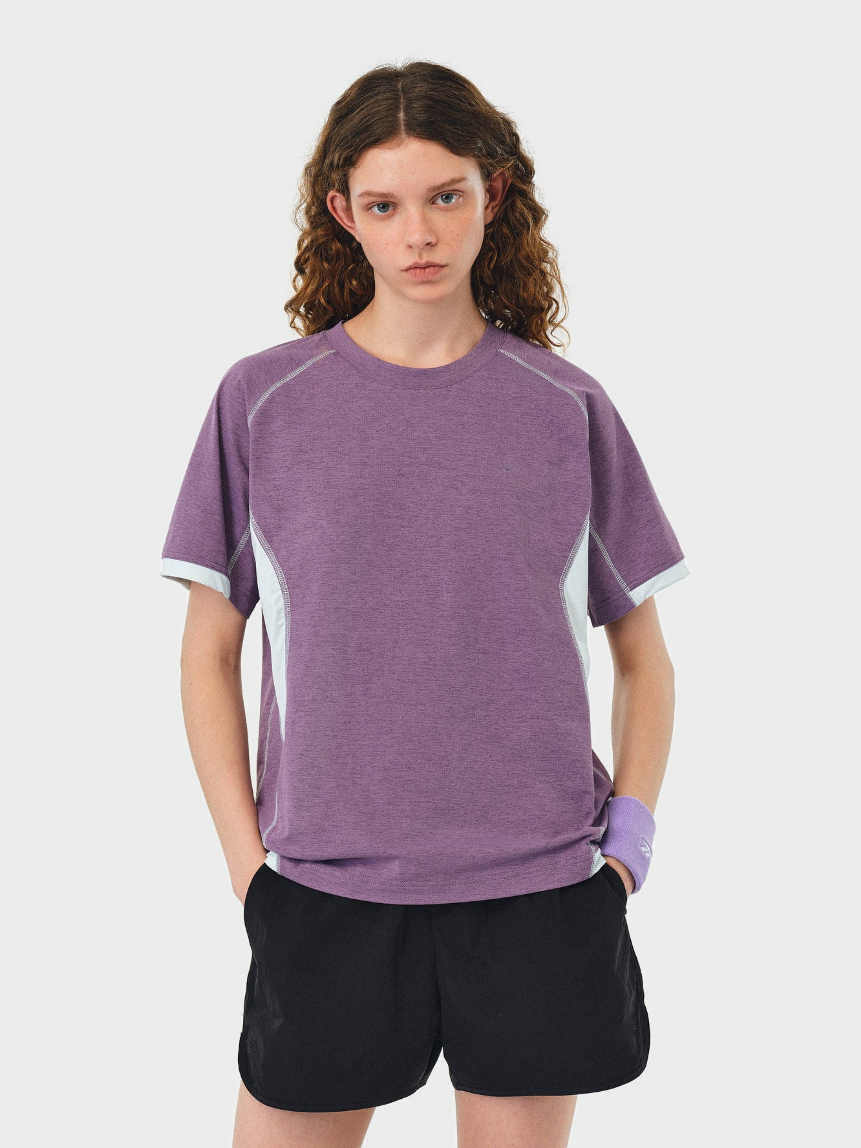 Fireclaw - Unisex Quick-Dry Colorblock Performance T-Shirt