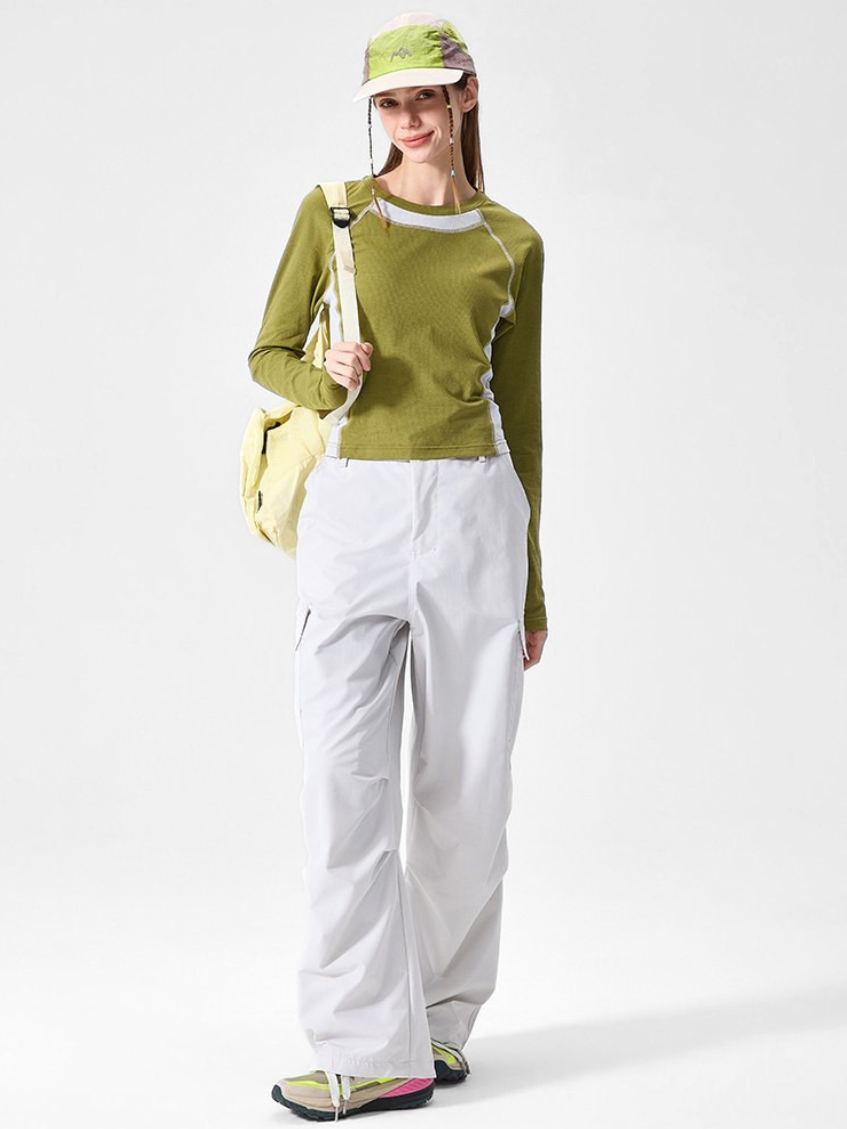 RockTote - Women's Water-Repellent Wide-Leg Utility Pants