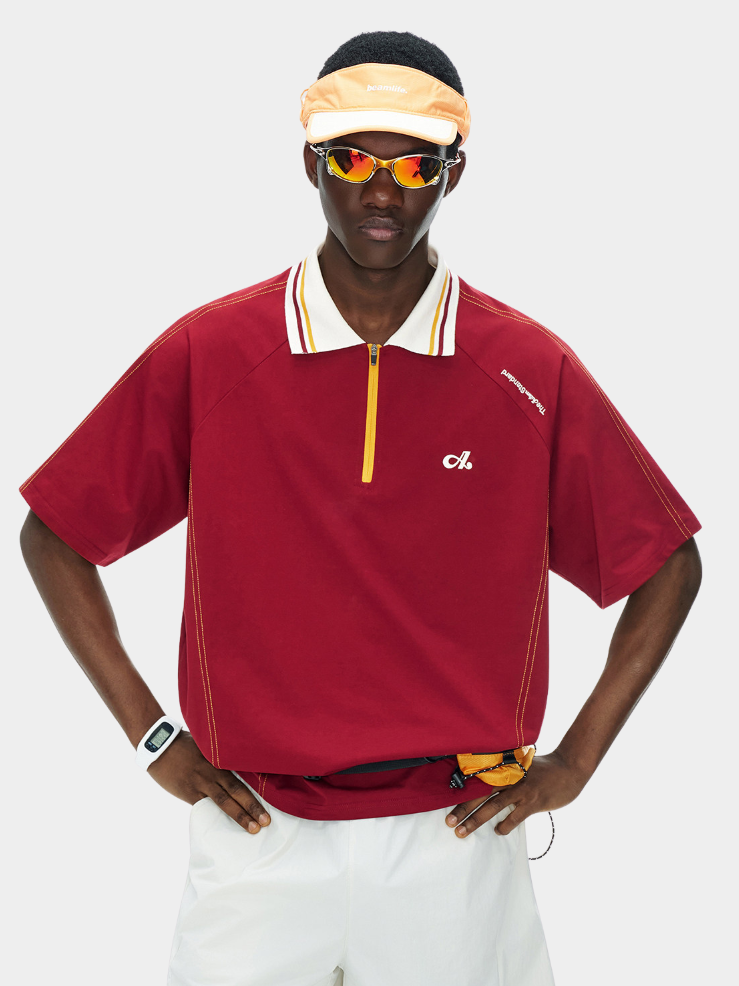 MesaZone - Men's Cooling Quick-Dry Polo T-Shirt
