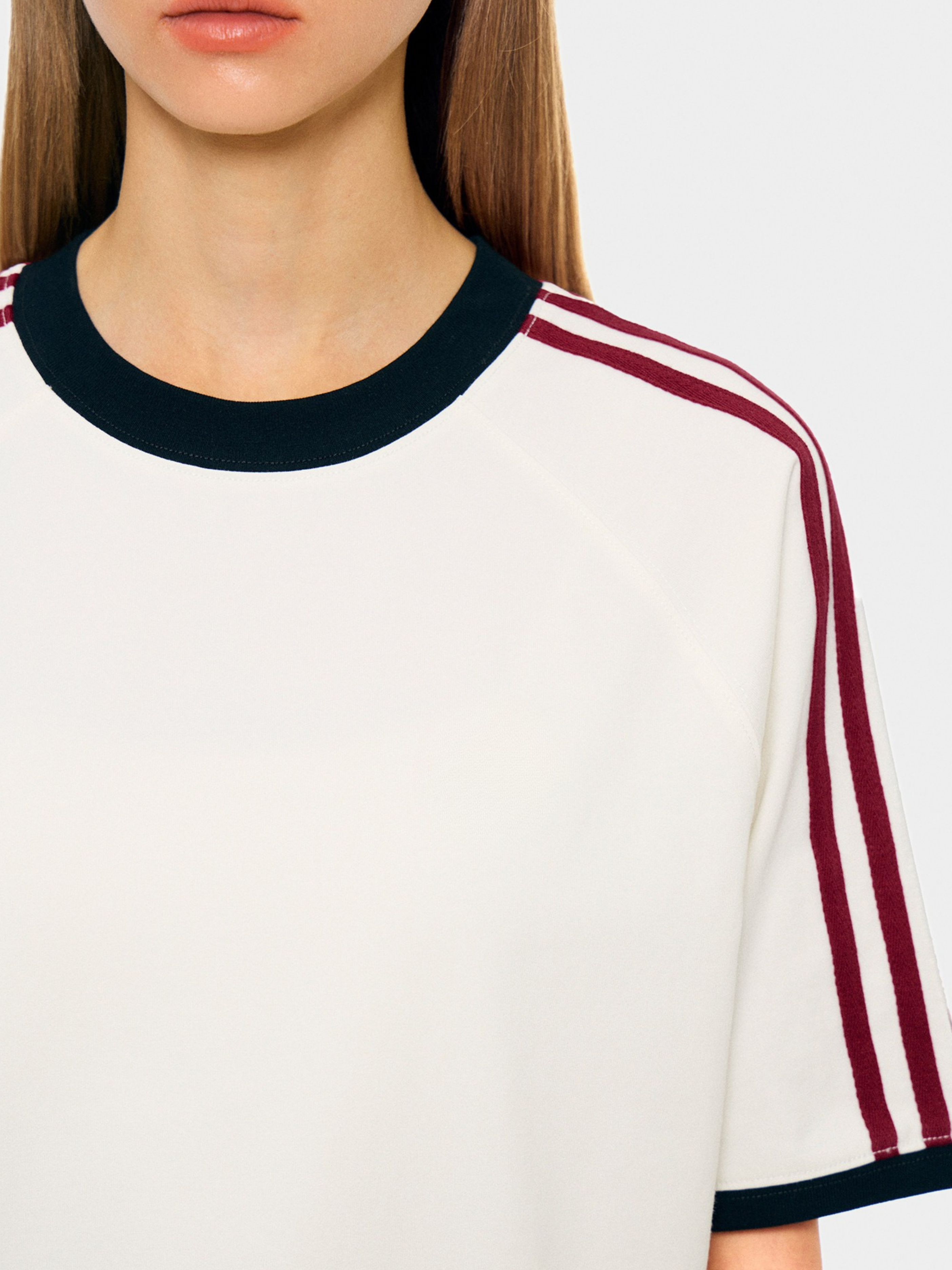 Dusttrail - Colorblock Cooling Striped Quick-Dry T-Shirt