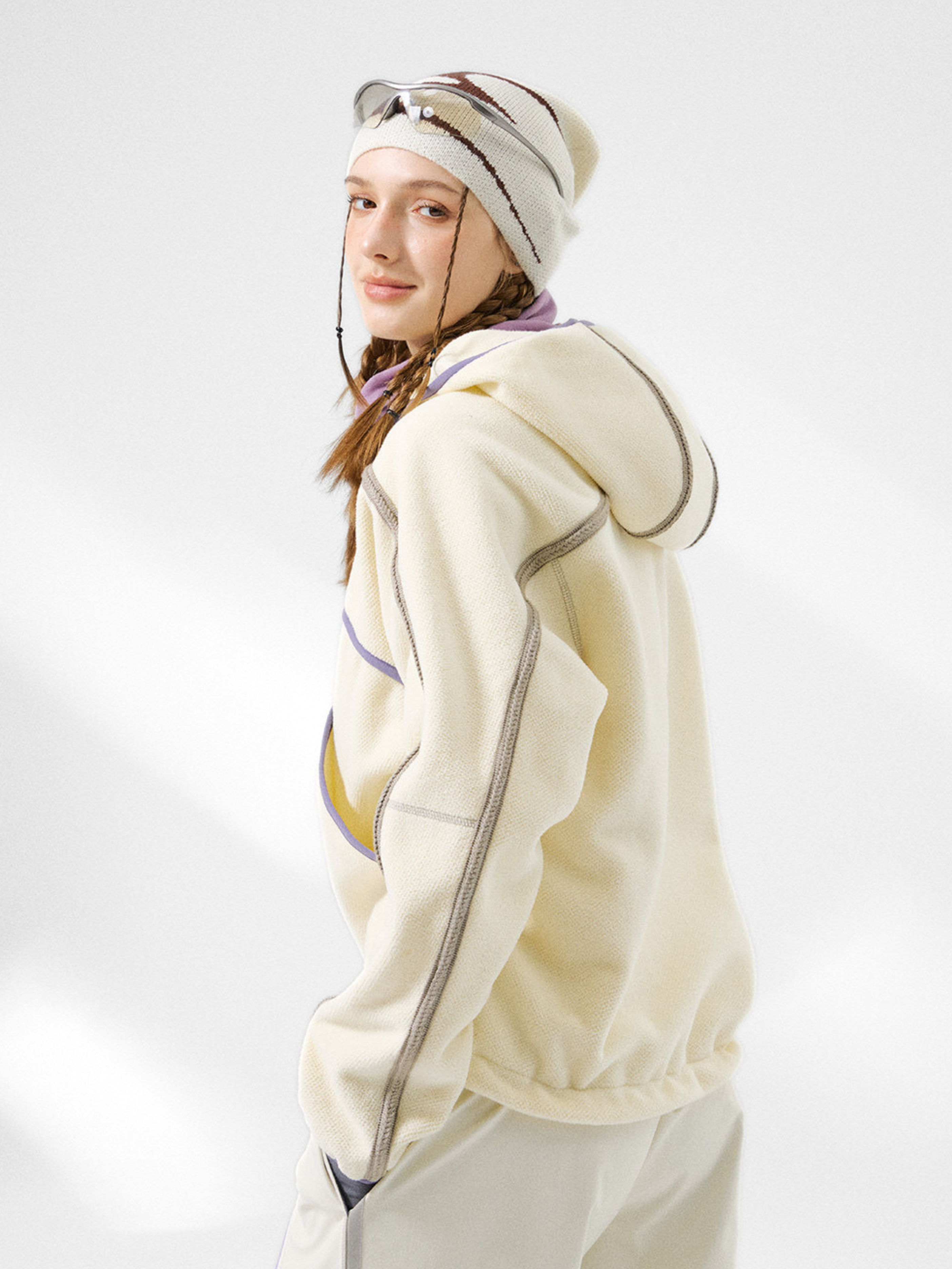 CrowPeak - Women's Colorblock Textured Zip-Up Jackets