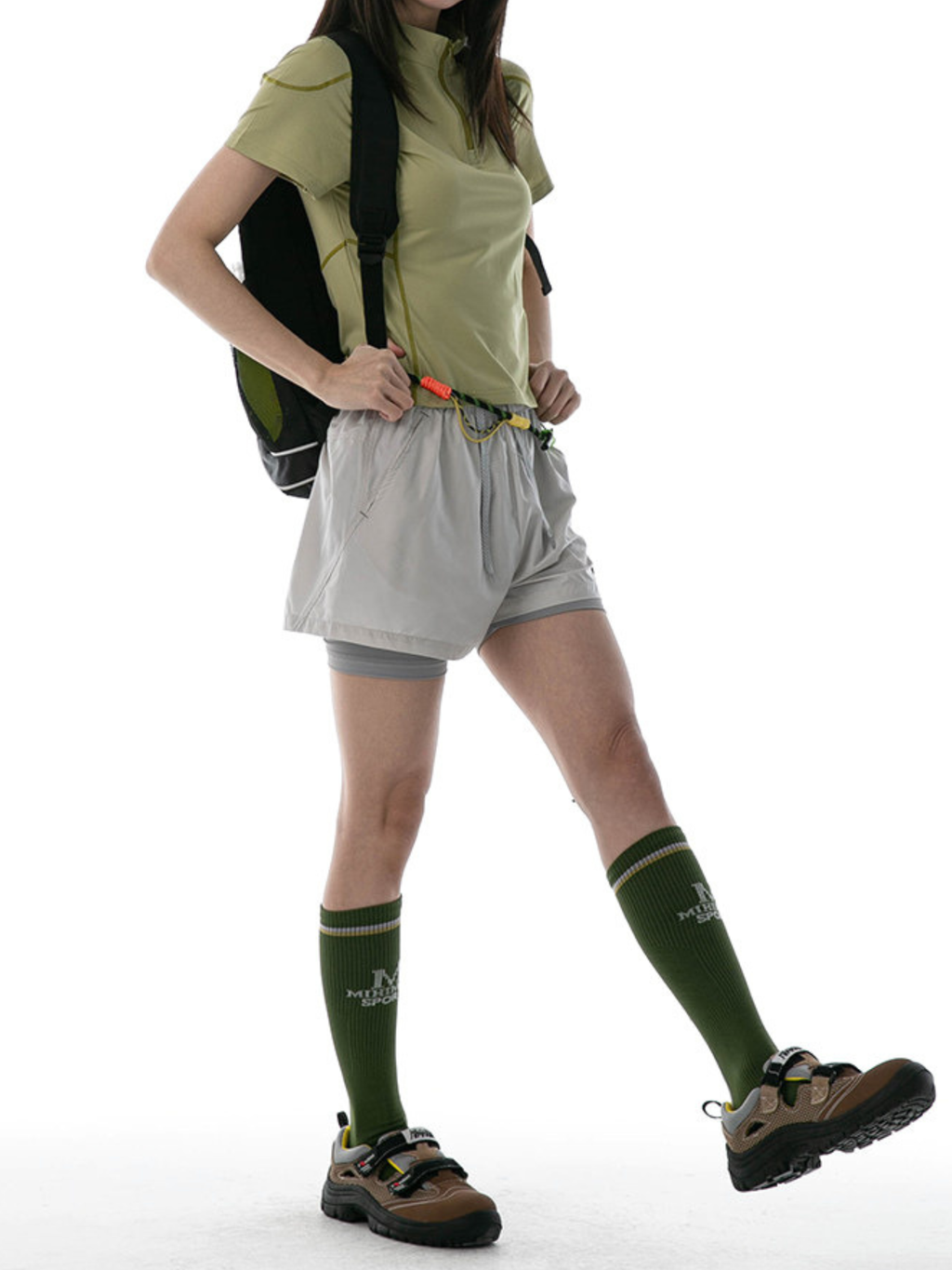 DryKit - Women's Double-Layer Quick-Dry Sports Shorts