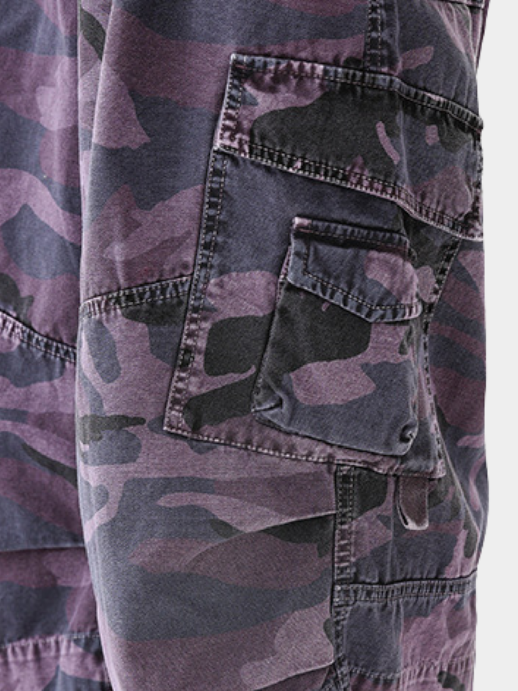 CampShell - Multi-Pocket Camouflage Relaxed Shorts