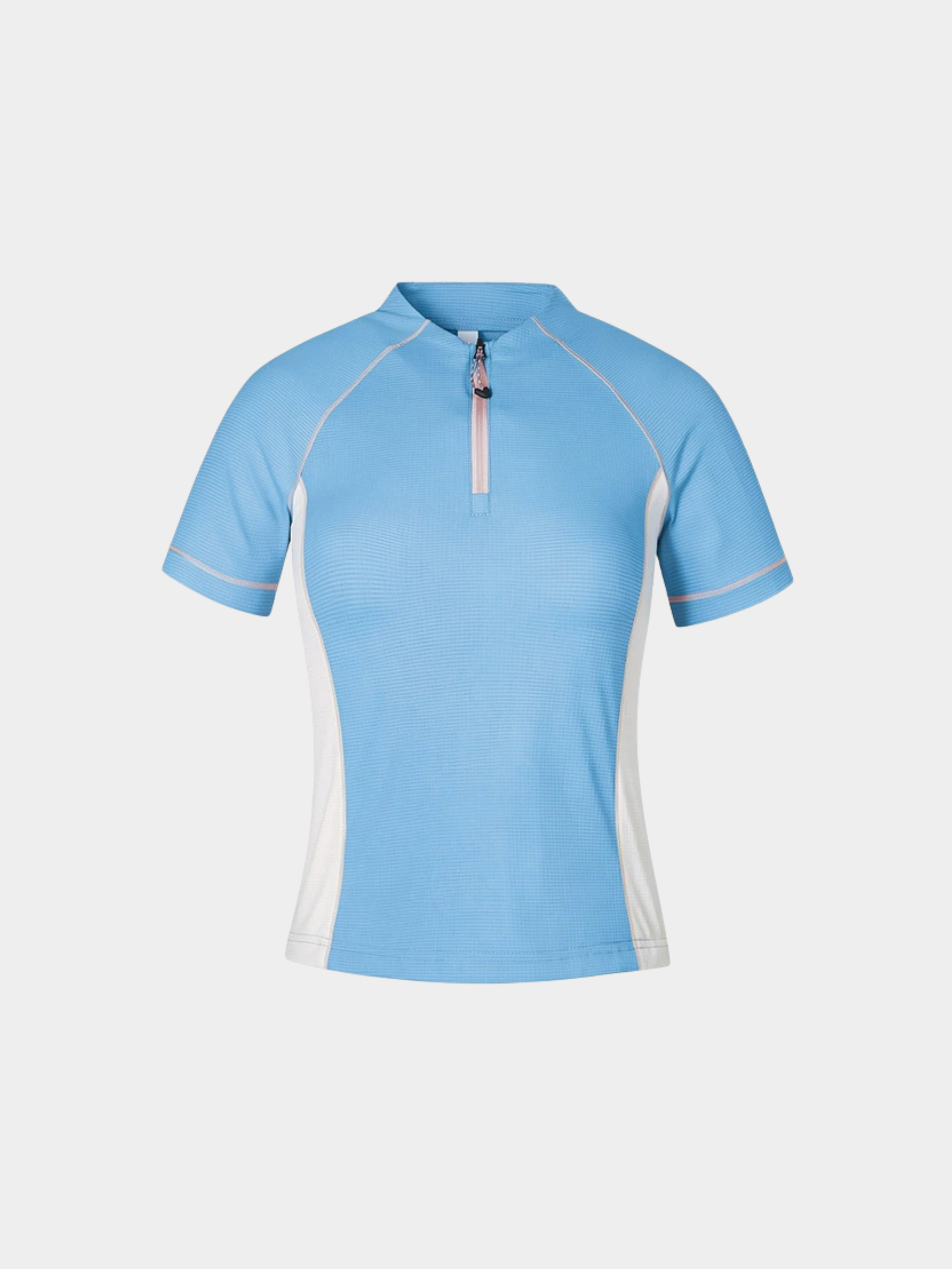 ChillCanopy - Women's UPF50+ Protection Antibacterial Half-Zip T-Shirt