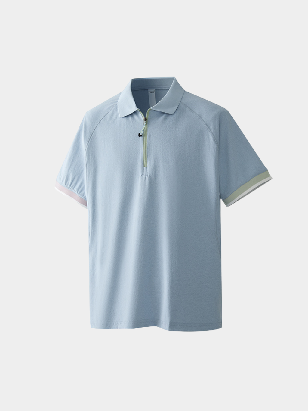 ChillFlask - Antibacterial Quick-Dry Half-Zip Polo T-Shirt
