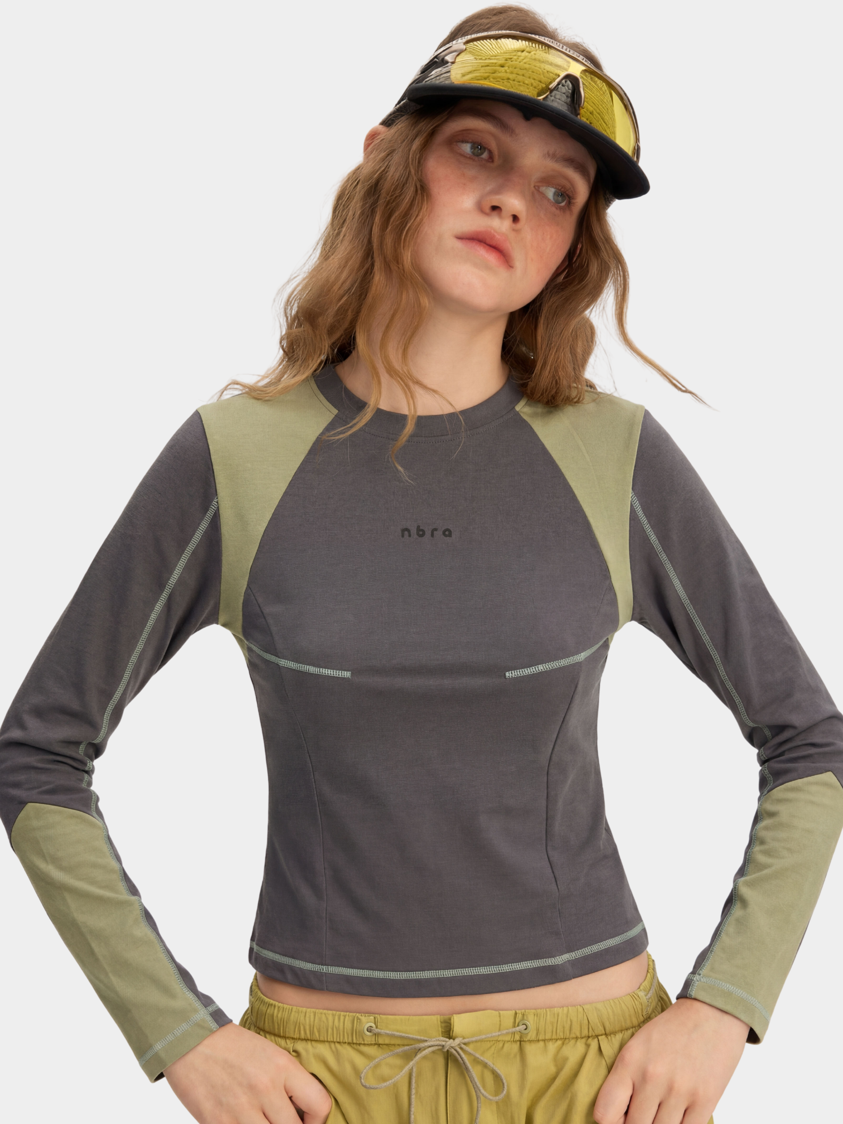Shadowpines - Women's Cooling Quick-Dry Lightweight Colorblock Top