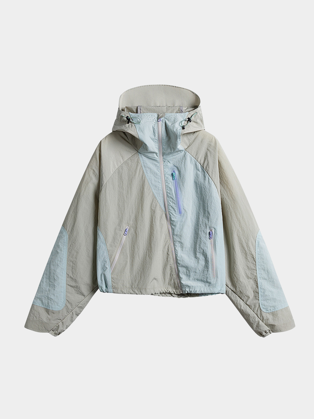 FrostFold - Women's UPF50+ Cropped Hooded Sun Protection Jacket