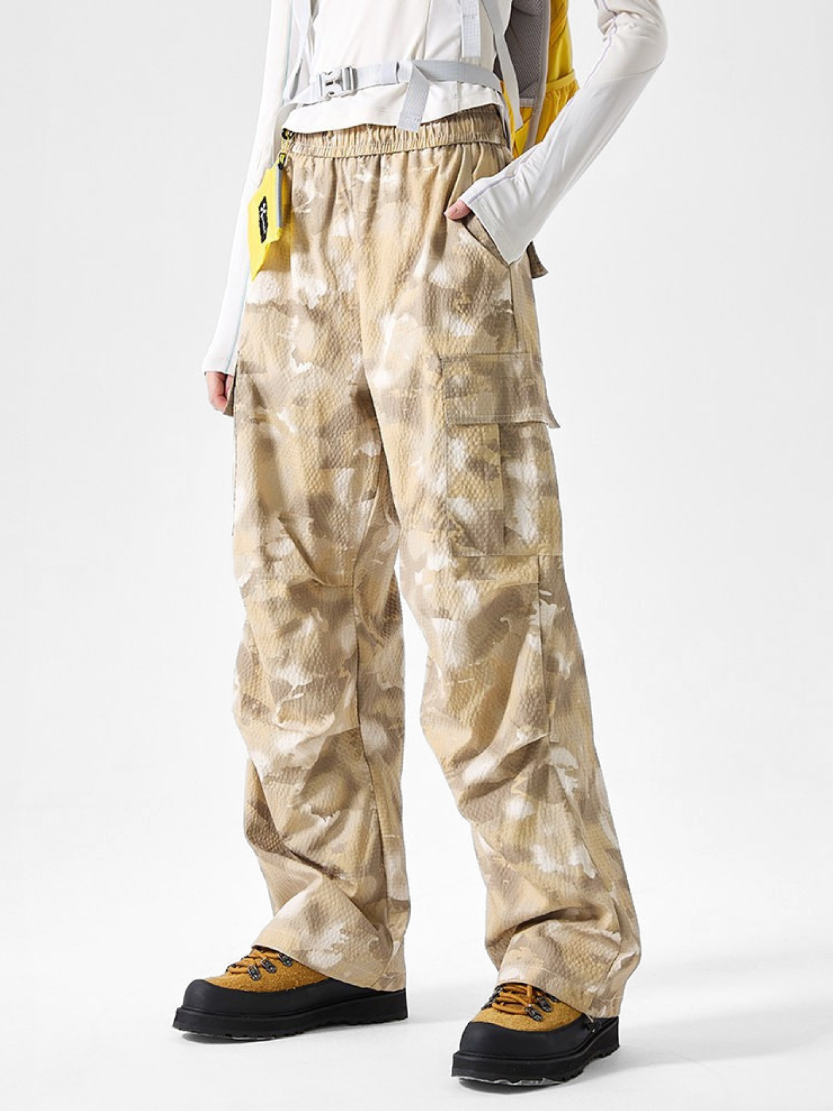 OwlCliff - Triple-Protection Water-Repellent Camo Cargo Pants