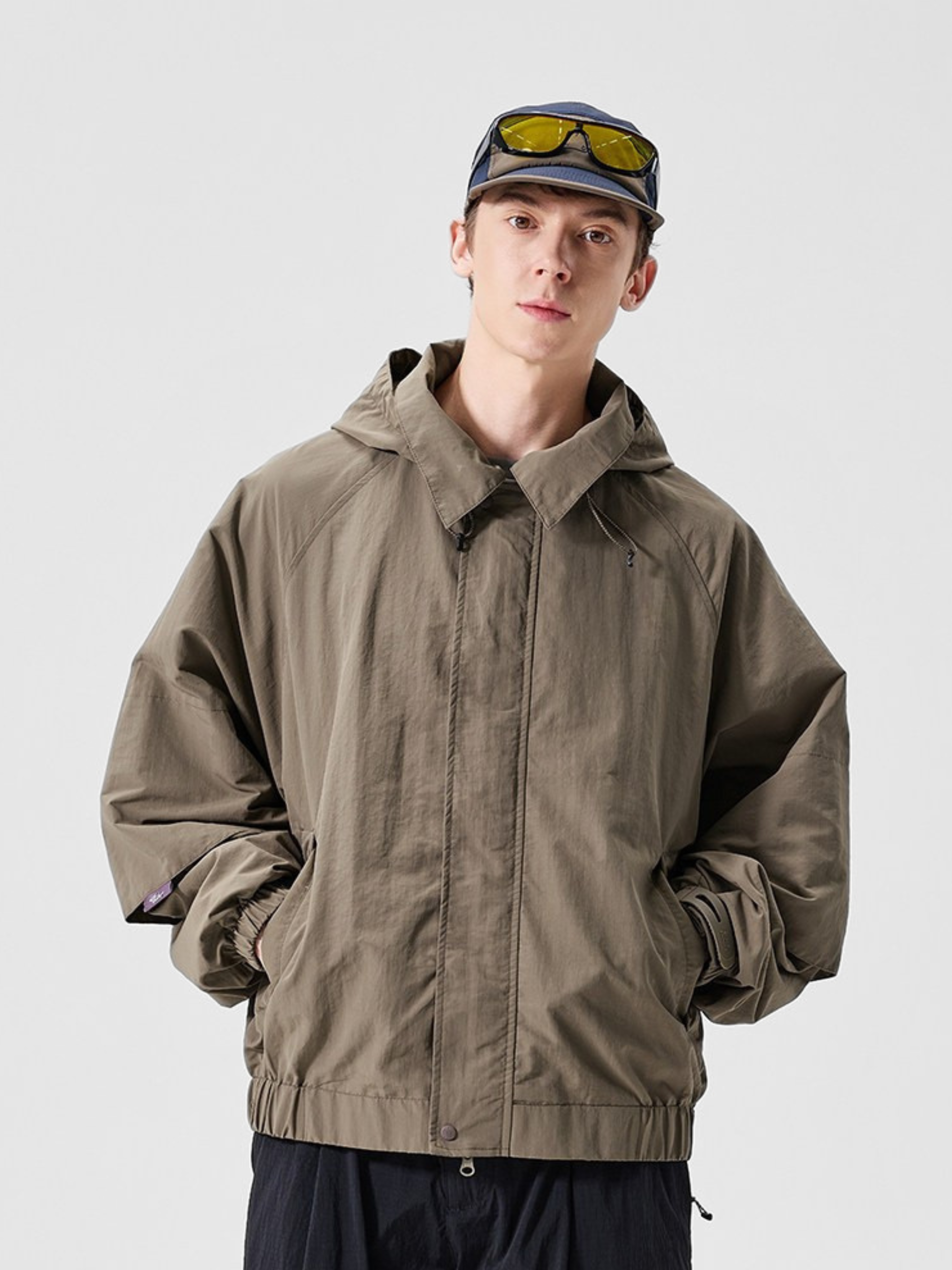 CampTarp - Unisex Water-Repellent Windproof Hiking Jacket