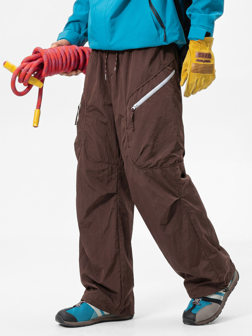 AlpRidge - Men's Water-Repellent Durable Shell Cargo Pants
