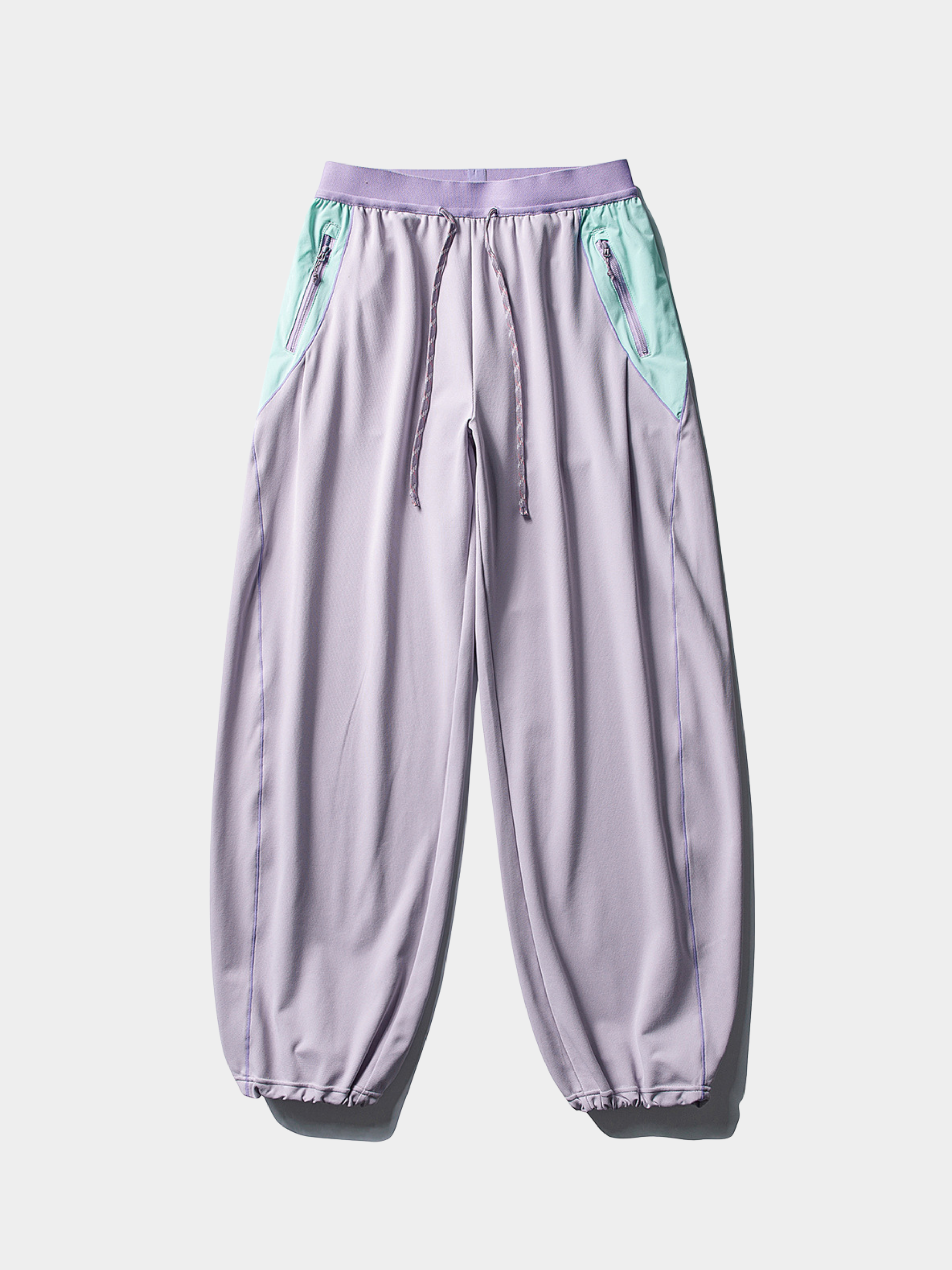 RunFlow - Contrast Stitch Lightweight Quick-Dry Paratrooper Pants