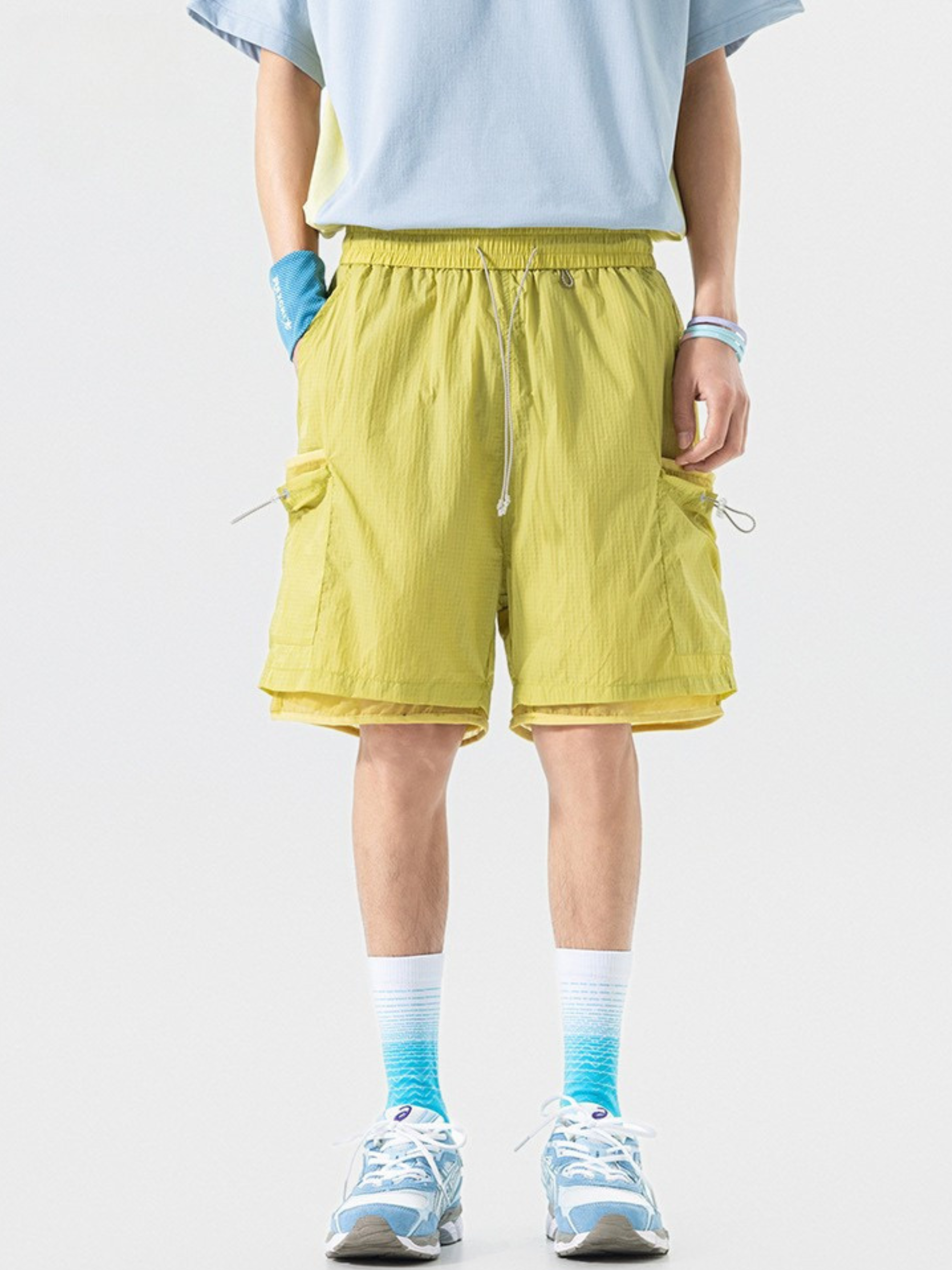 BaseNet - Men's Water-Repellent Breathable Quick-Dry Shorts