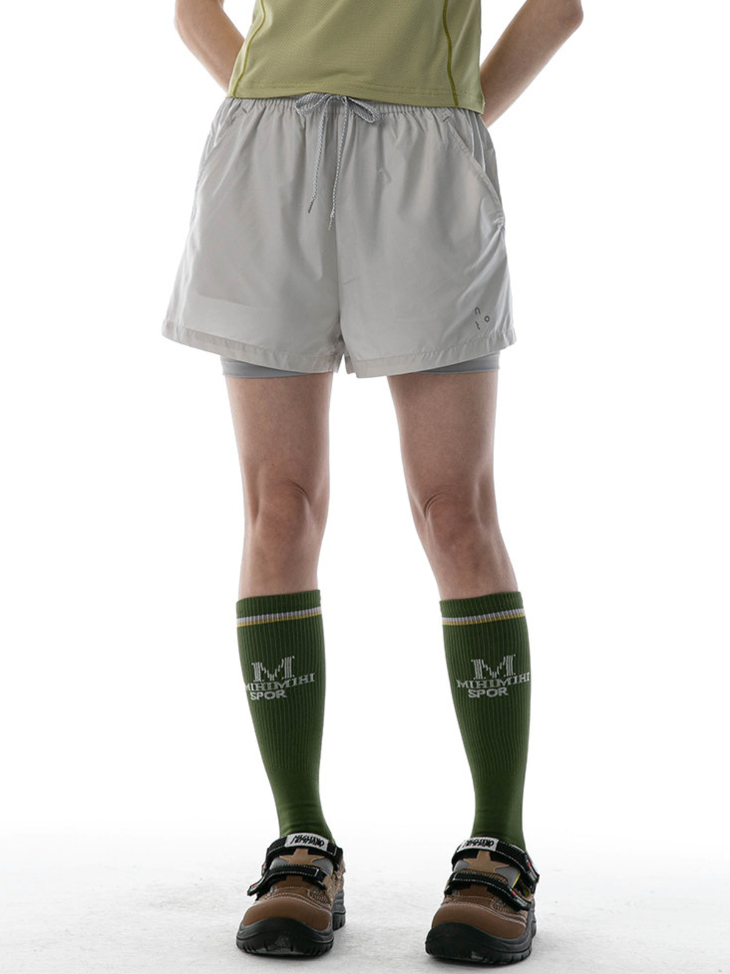 DryKit - Women's Double-Layer Quick-Dry Sports Shorts