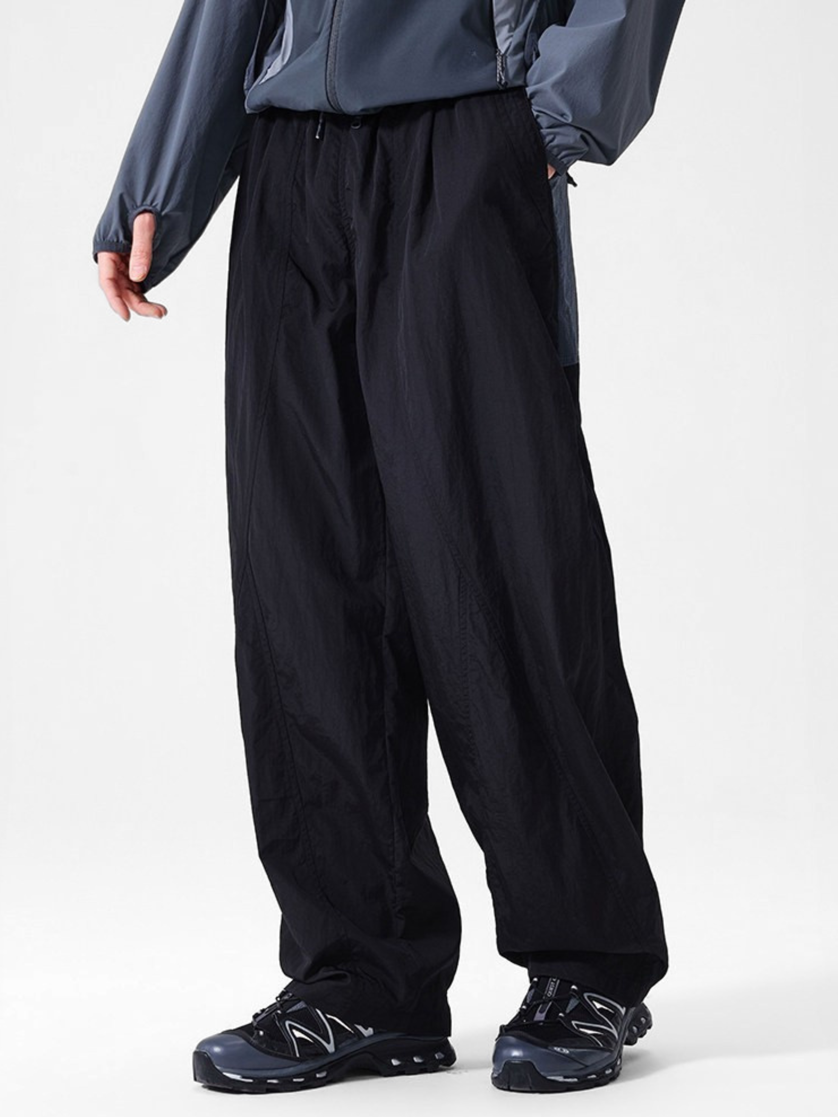 OwlRush - Unisex Water-Repellent Quick-Dry Contrast Paratrooper Pants