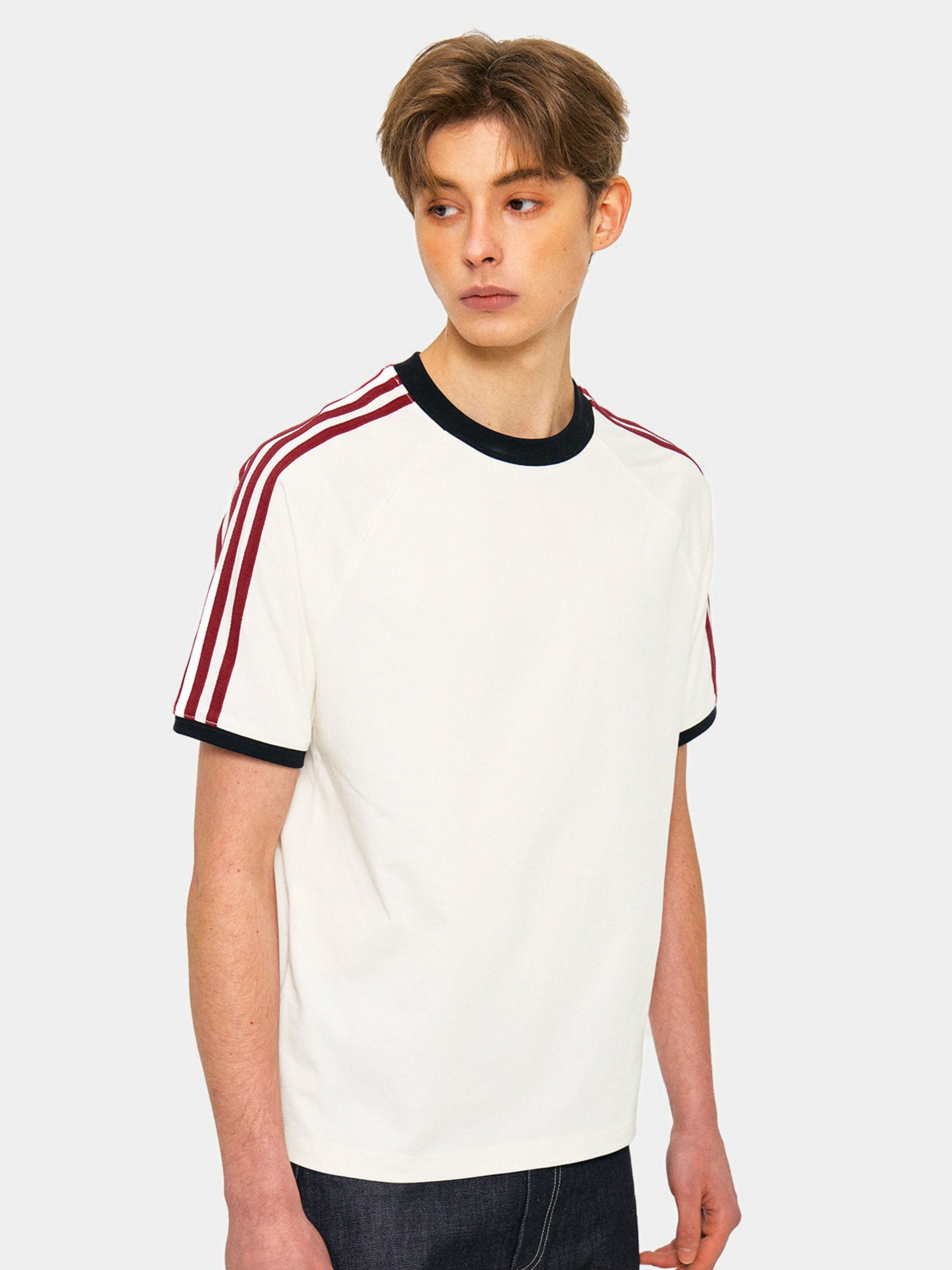 Dusttrail - Colorblock Cooling Striped Quick-Dry T-Shirt