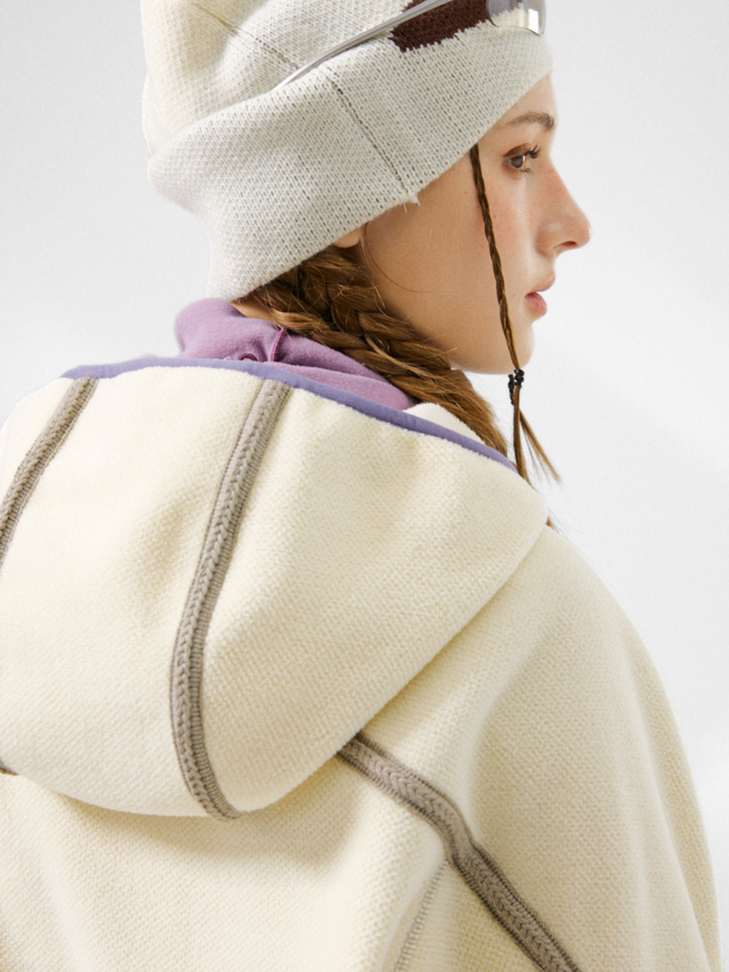 CrowPeak - Women's Colorblock Textured Zip-Up Jackets