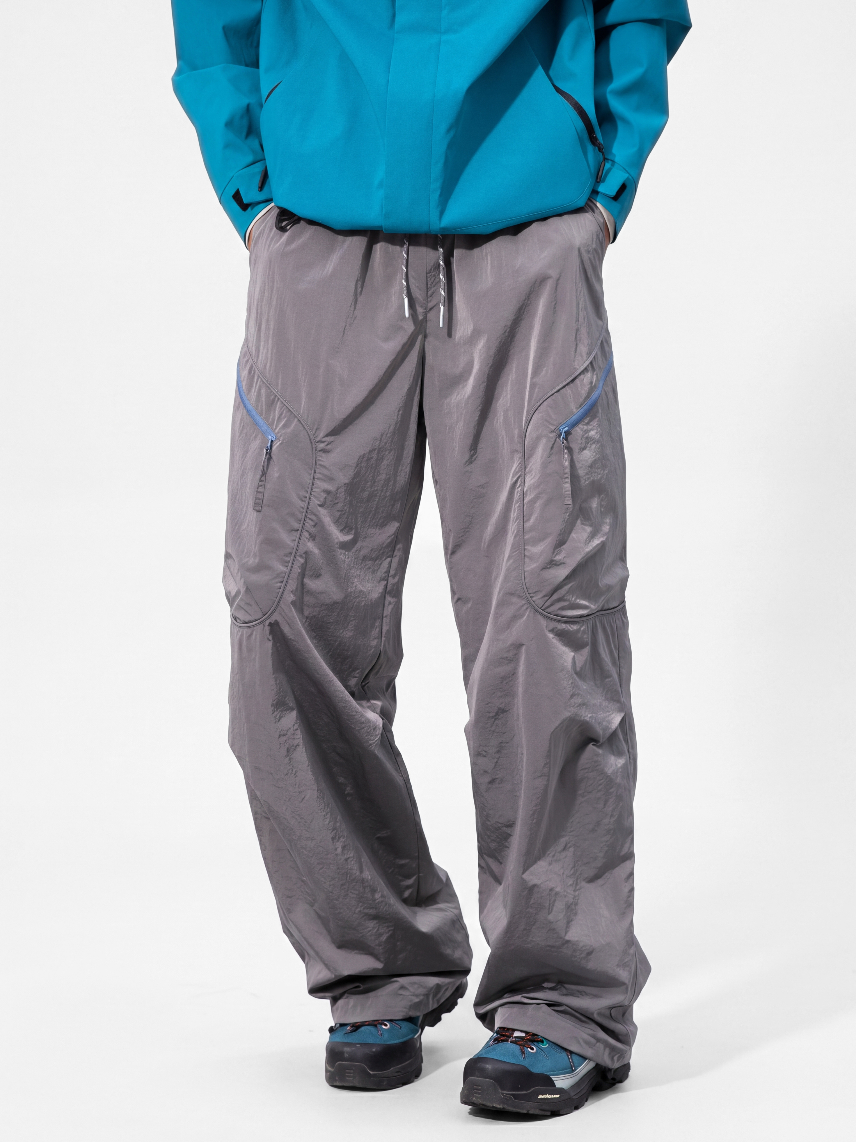 AlpRidge - Men's Water-Repellent Durable Shell Cargo Pants