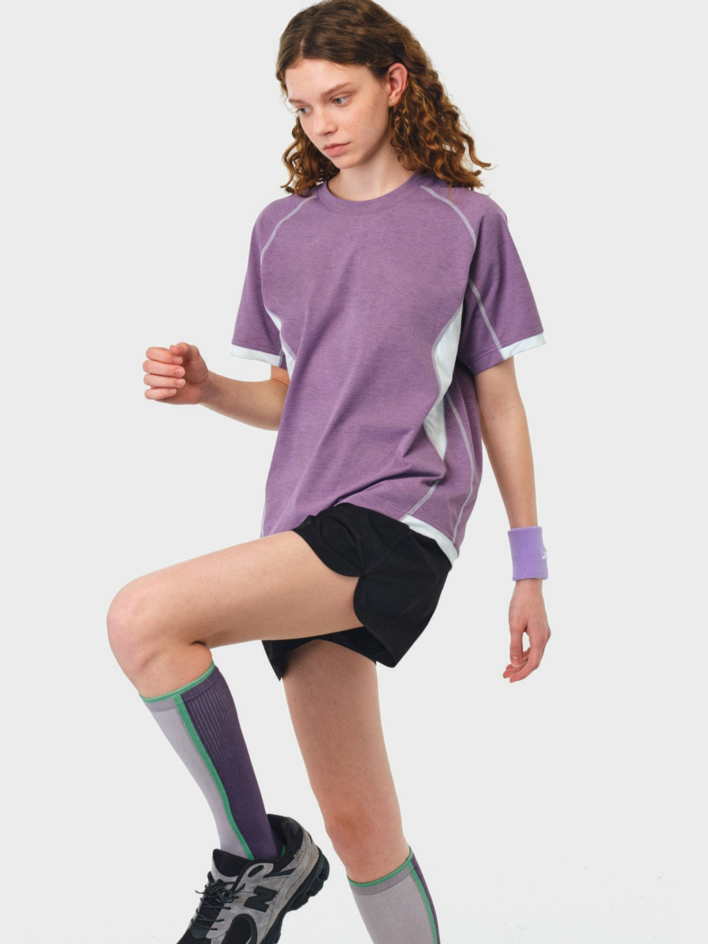 Fireclaw - Quick-Dry Colorblock Performance T-Shirt