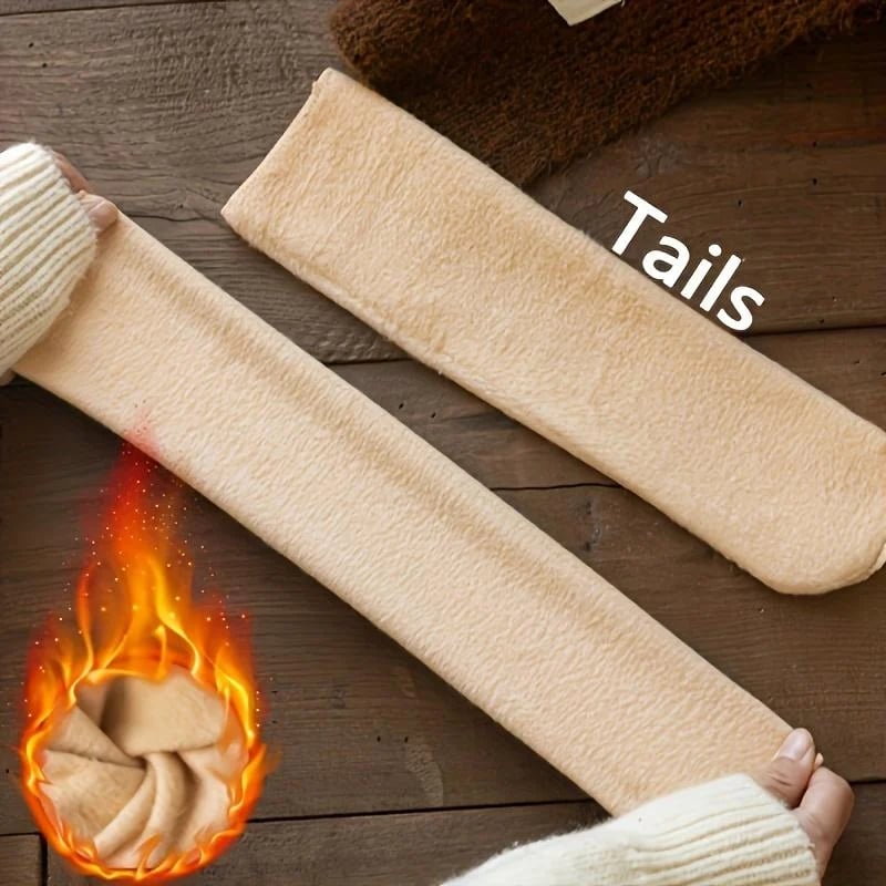 Women's Fleece-Lined Thermal Socks – Cozy Winter Socks (5 Pairs)