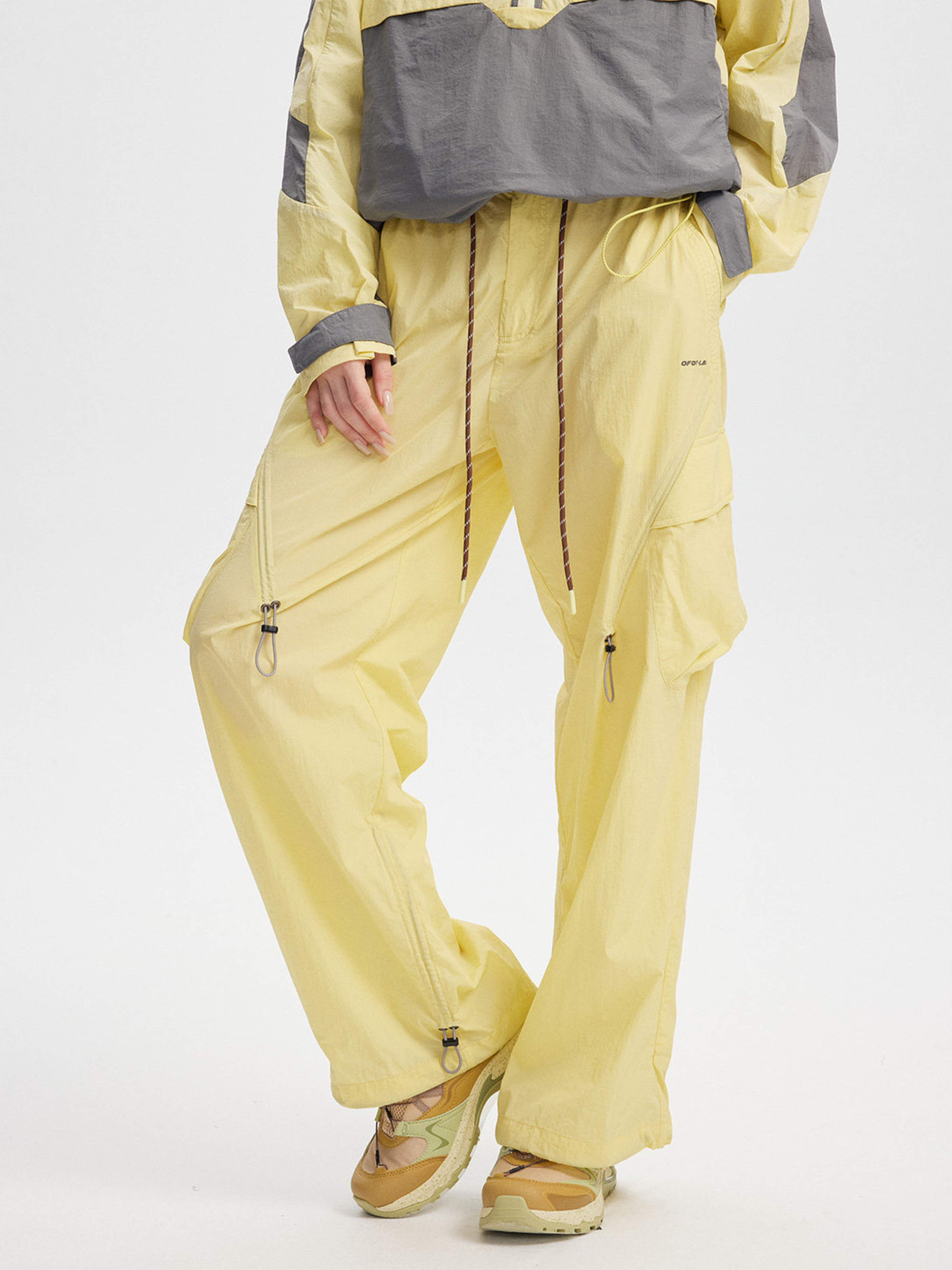 TrainFlex - Women's Water-Repellent Quick-Dry Parachute Pants