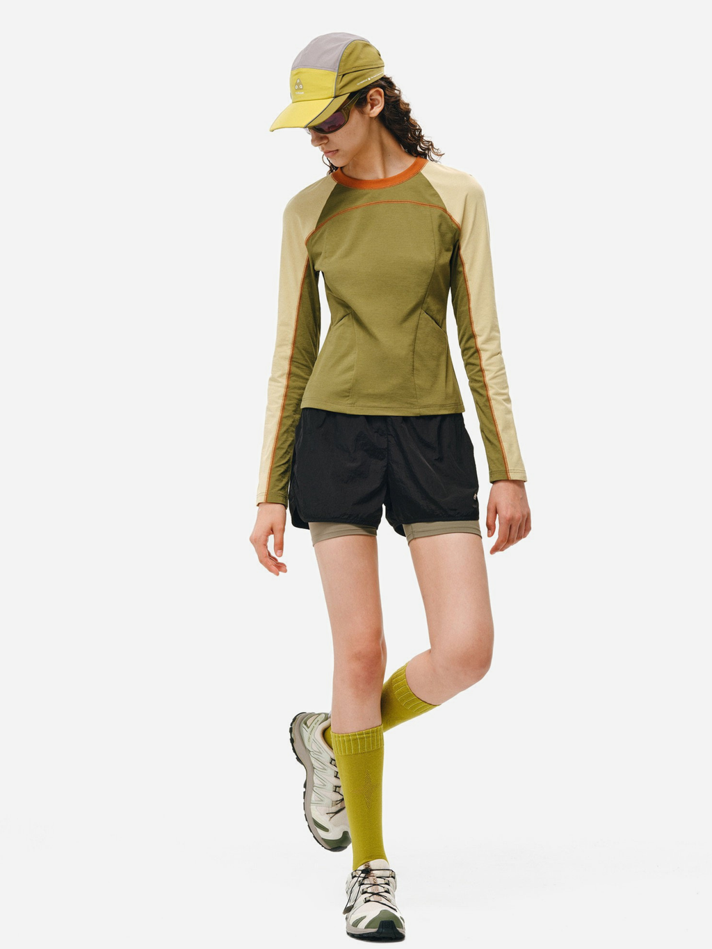 OwlPerch - Women's Color-Block Quick-Dry Long Sleeve T-Shirt