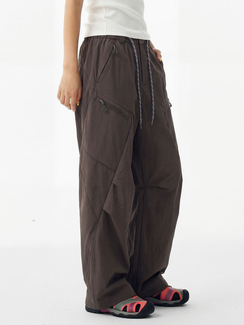 MesaGrip - Women's Water-Repellent Multi-Pocket Lightweight Shell Pants