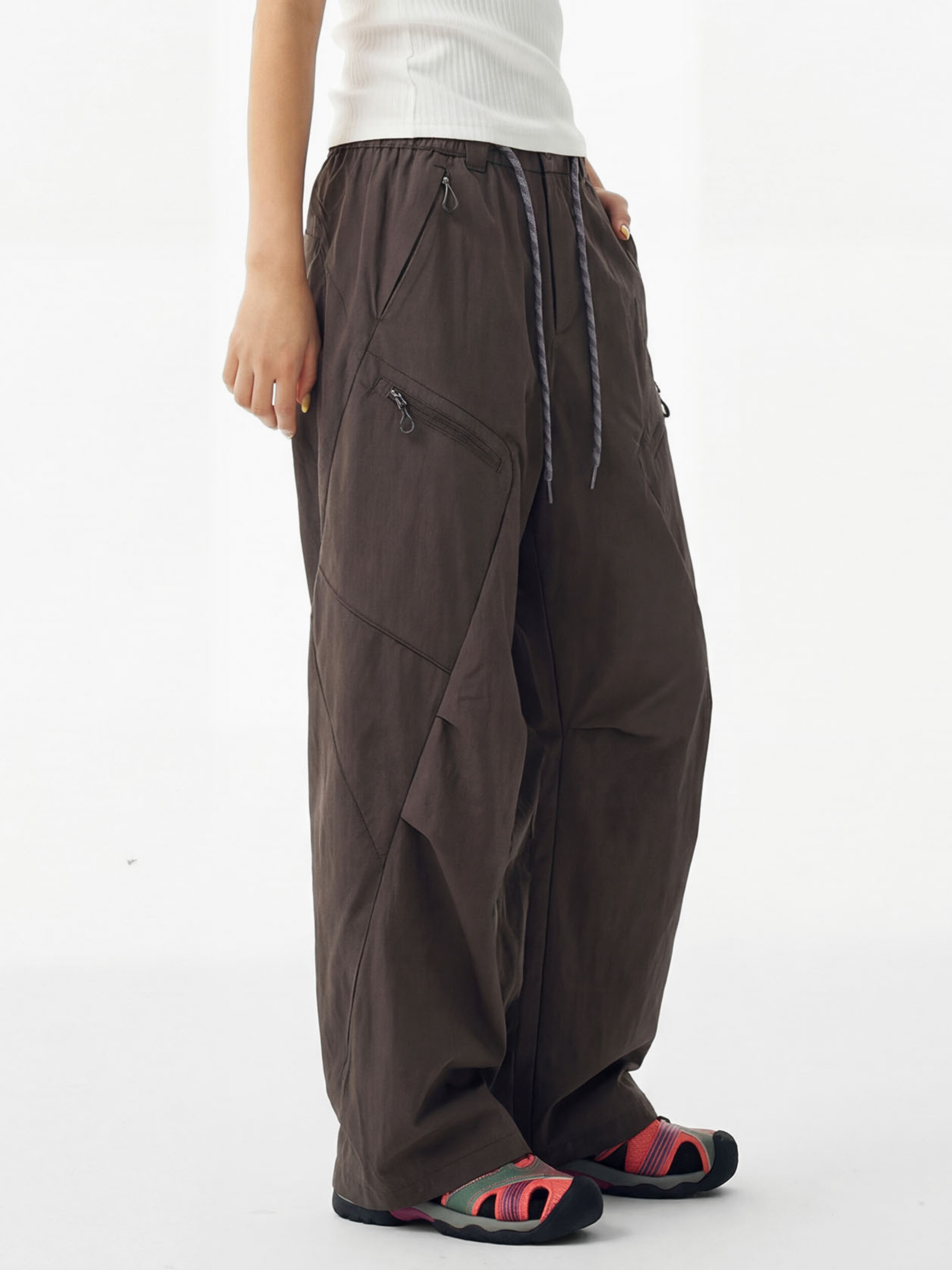 MesaGrip - Women's Water-Repellent Multi-Pocket Lightweight Shell Pants