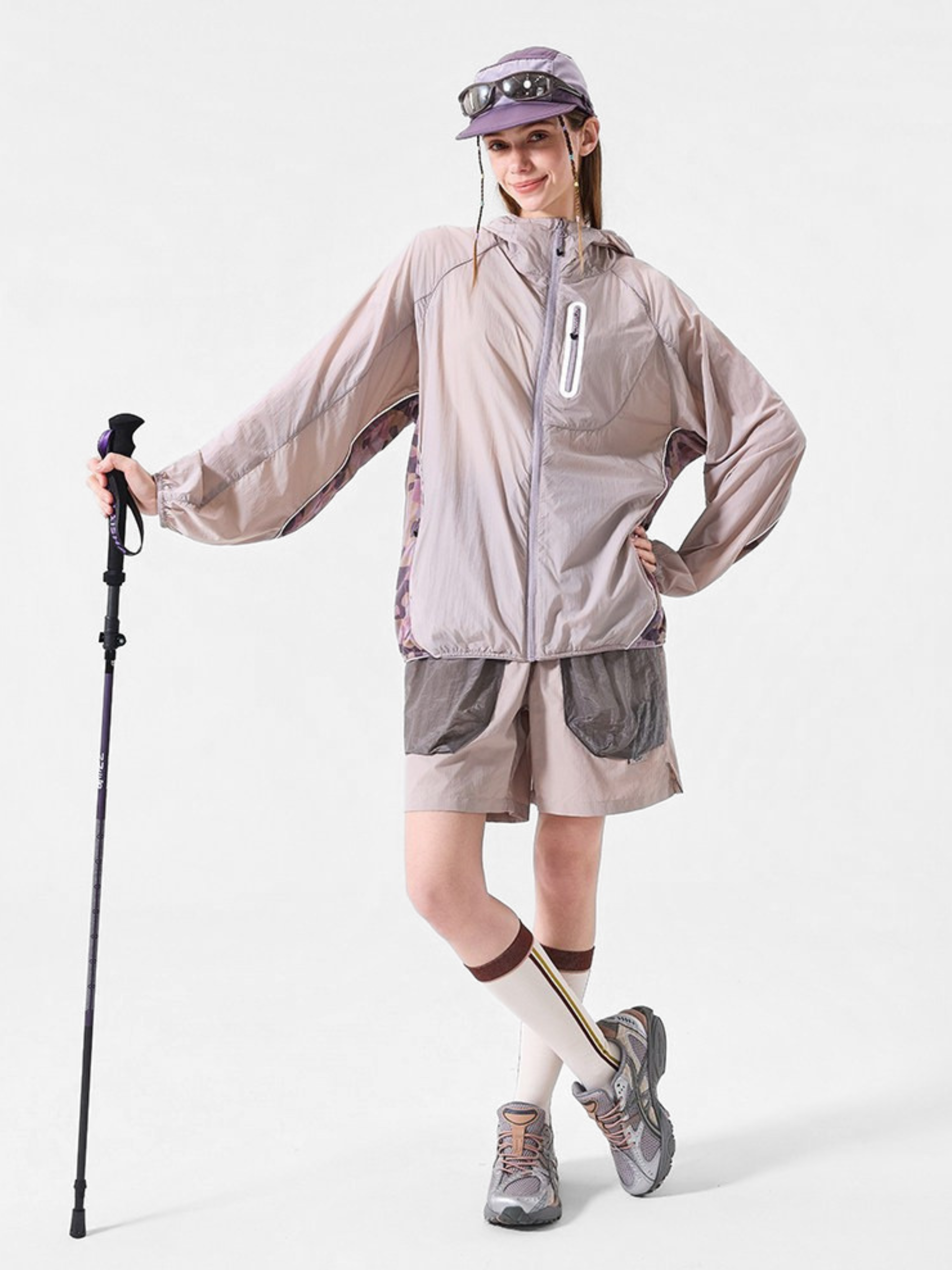 OwlGorge - Unisex Water-Repellent Breathable Hiking Cargo Shorts