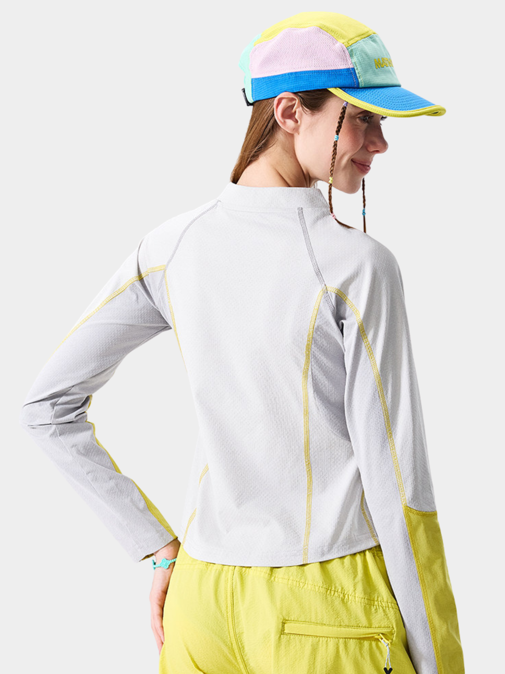 CoolDry - Women's Quick-Dry Half-Zip Cropped Sports Top