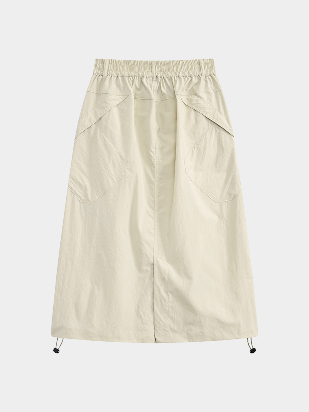 MontView - Women's Quick-Dry Drawstring Utility Midi Skirt