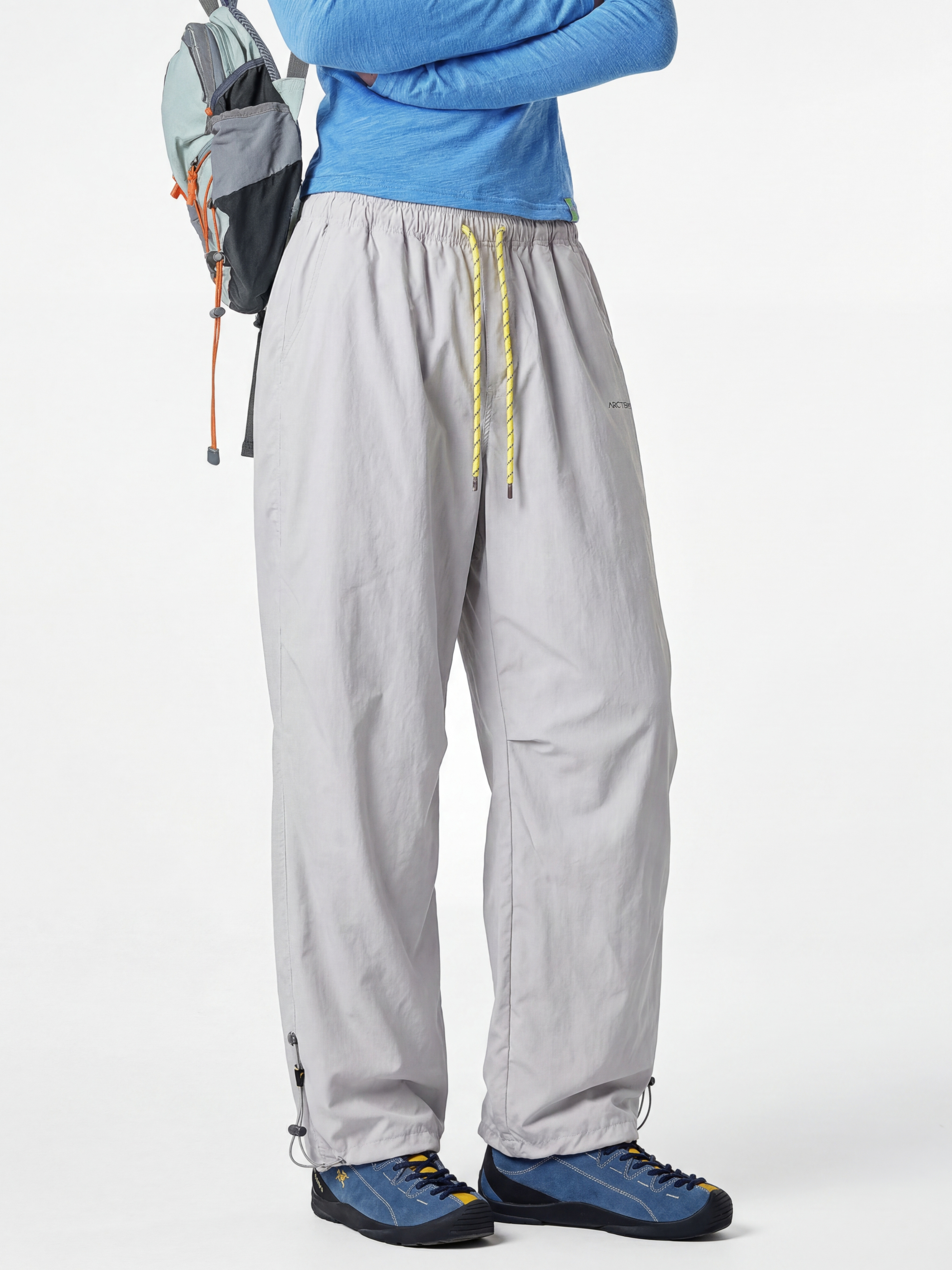 AlpTrail - Unisex Lightweight Windproof Water-Repellent Shell Pants